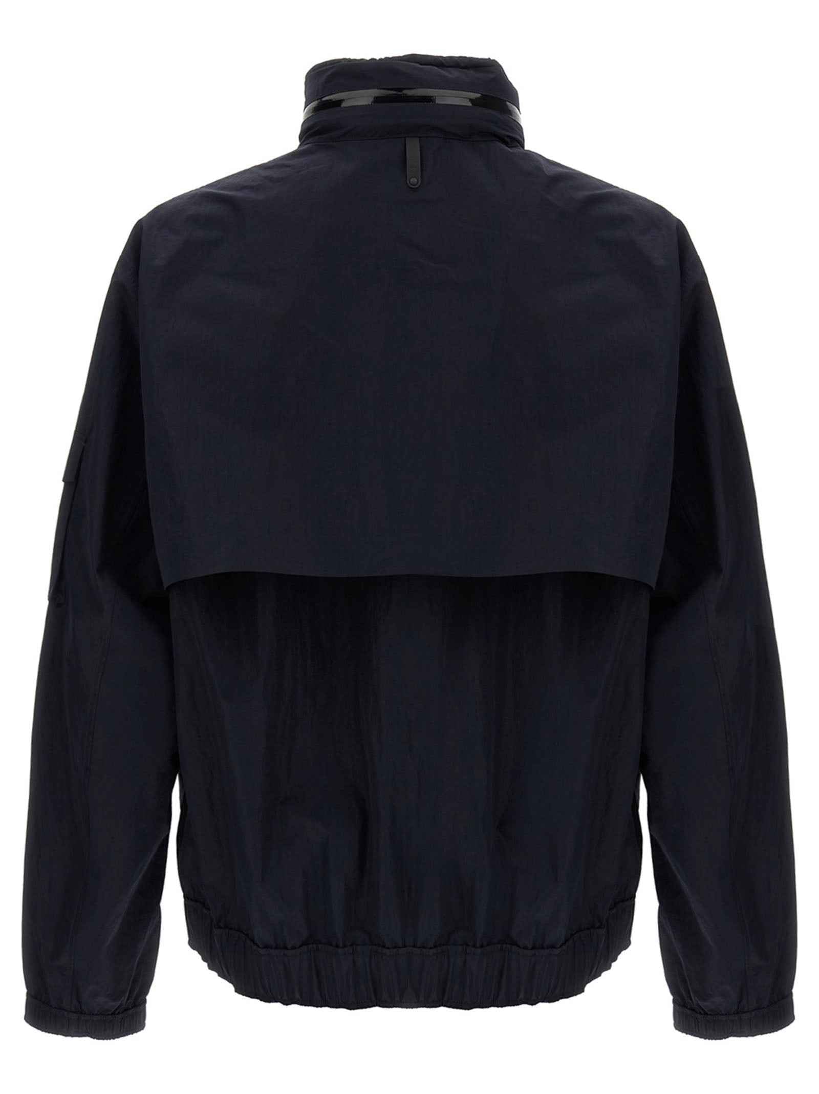 Mackage Blue Polyamide Shell Jacket