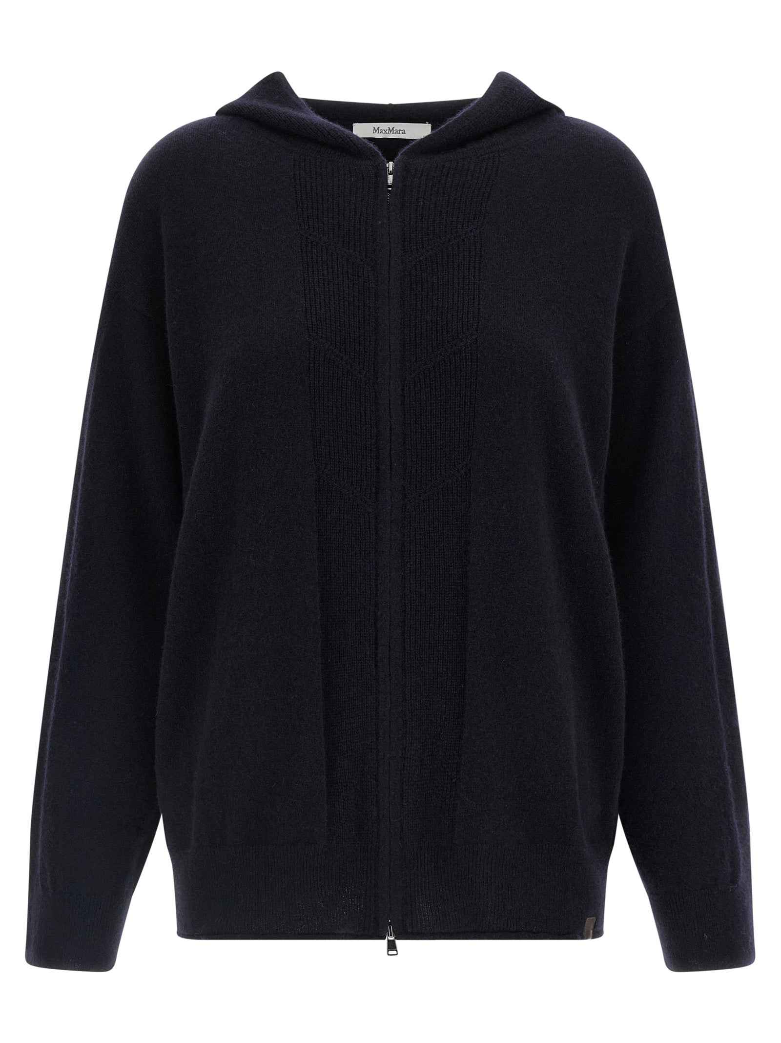 Max Mara Blue Cashmere Cardigan