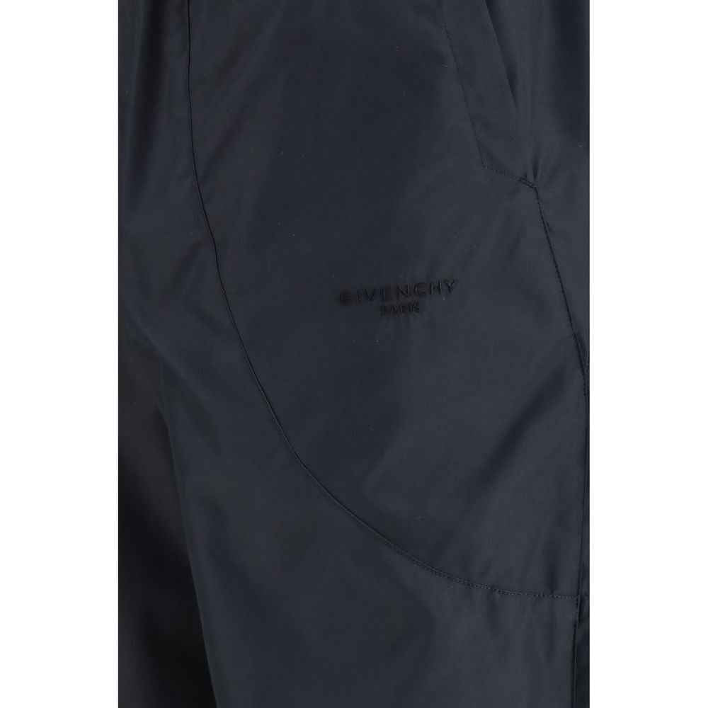 Givenchy Black Cotton Joggers (Workout Pants)