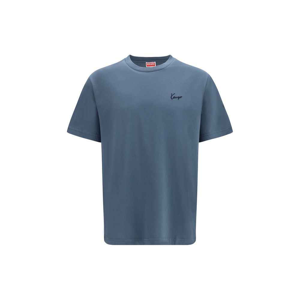 Kenzo Blue Cotton T-Shirt