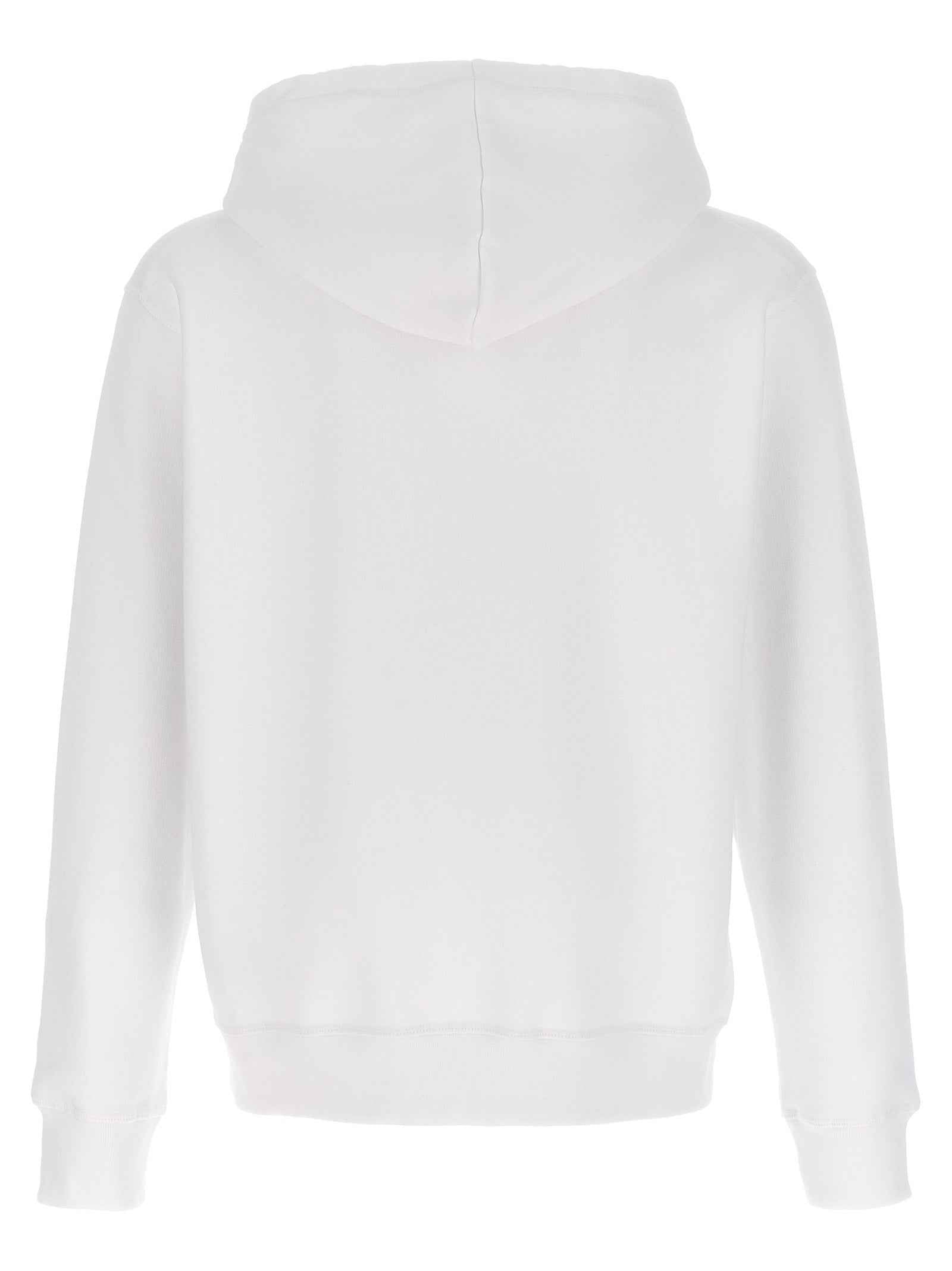 Dsquared² White Cotton Sweatshirt