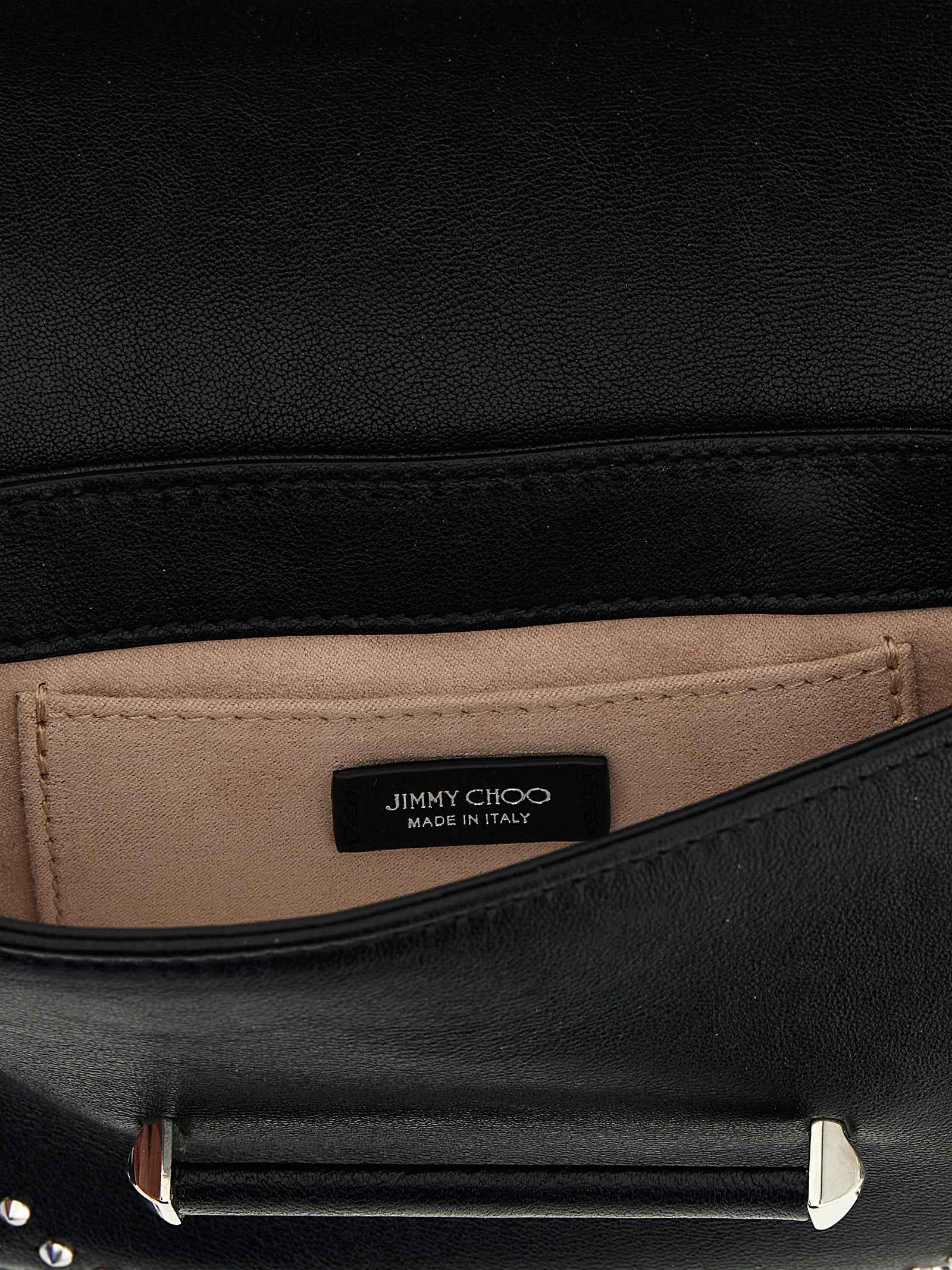 Jimmy Choo Black Lamb Leather Cardholder