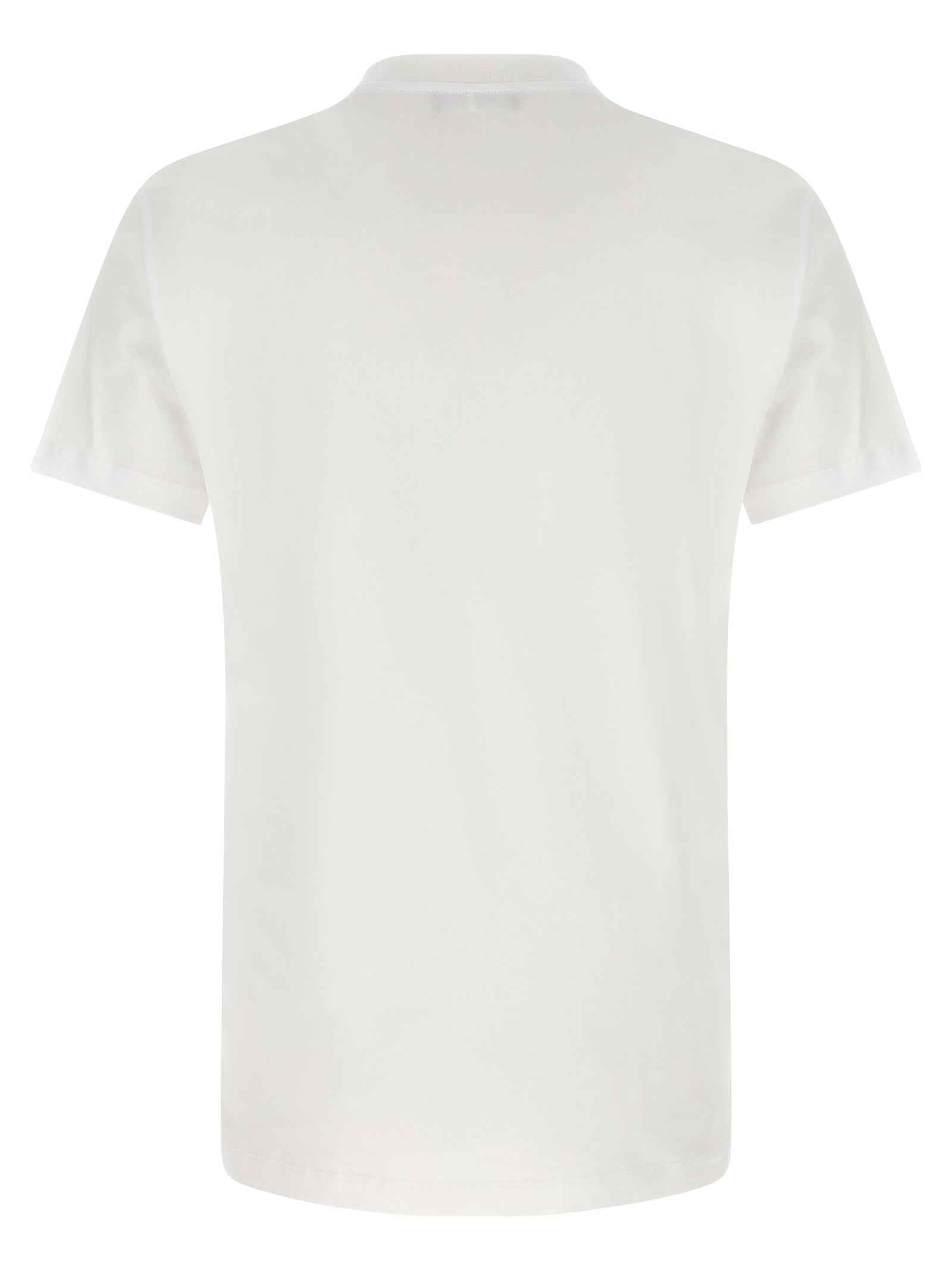 Versace White Cotton T-Shirt