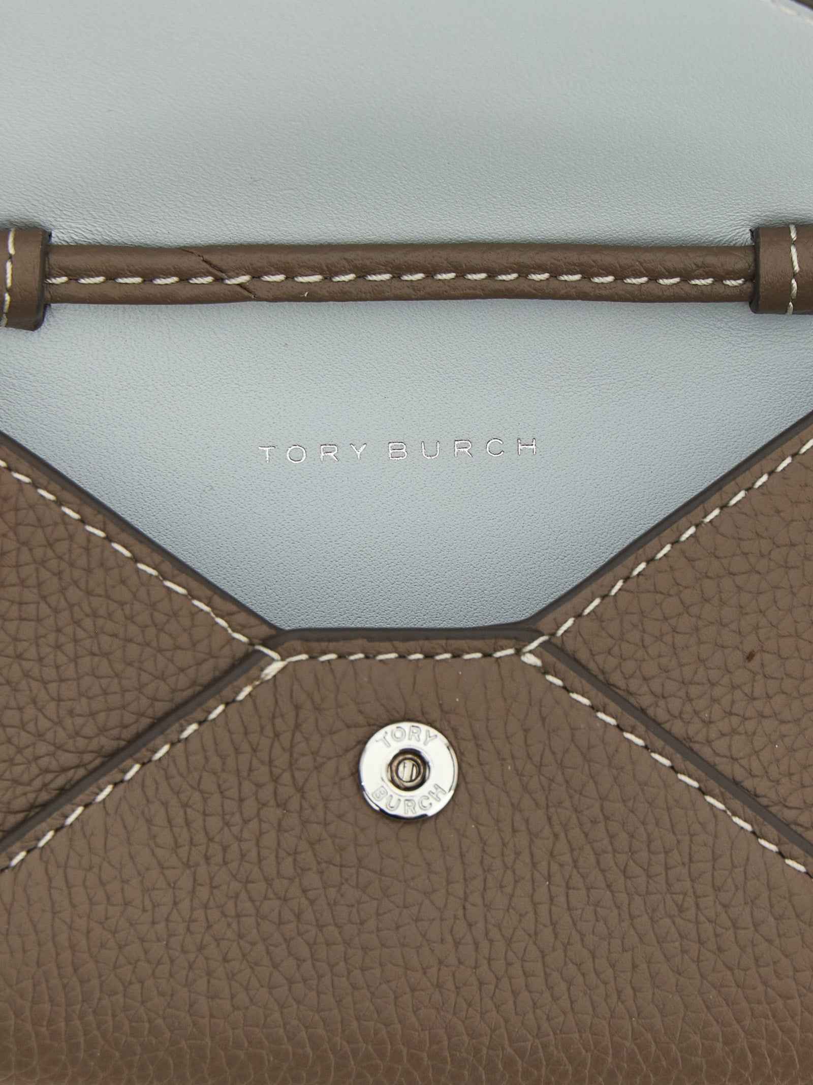 Tory Burch Brown Cowhide Cardholder