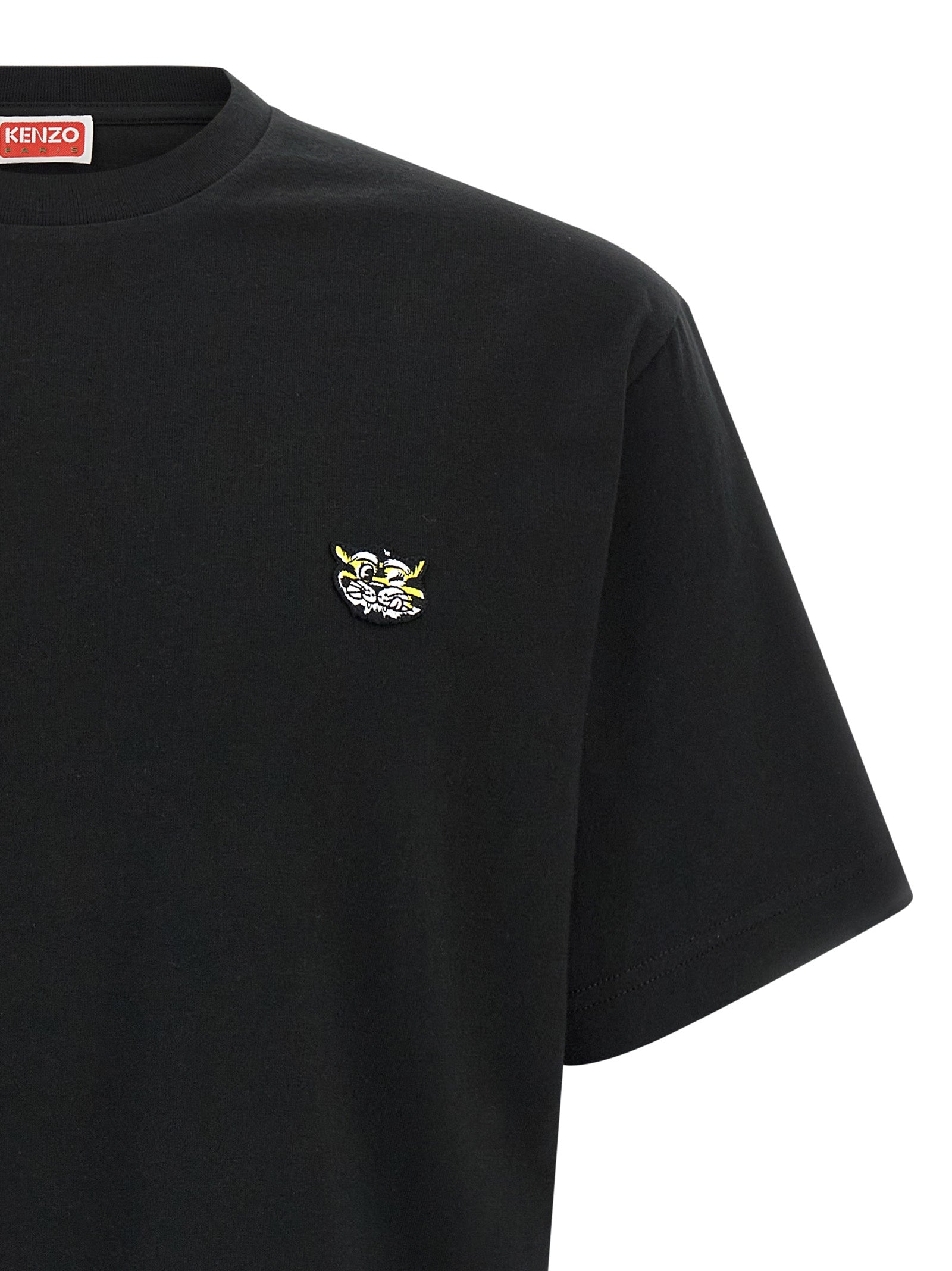 Kenzo Black Cotton T-Shirt
