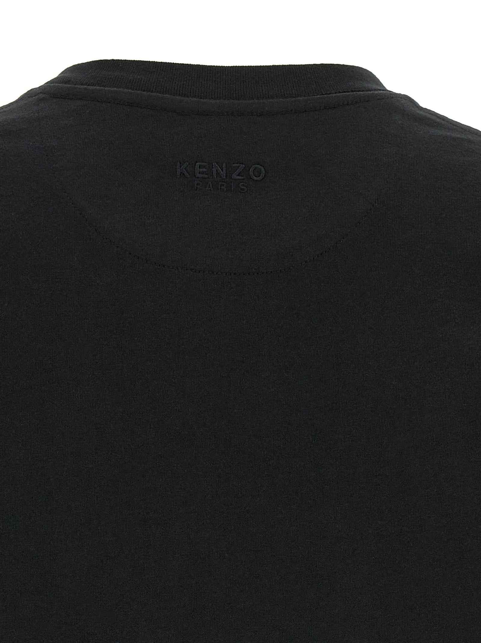 Kenzo Black Cotton T-Shirt