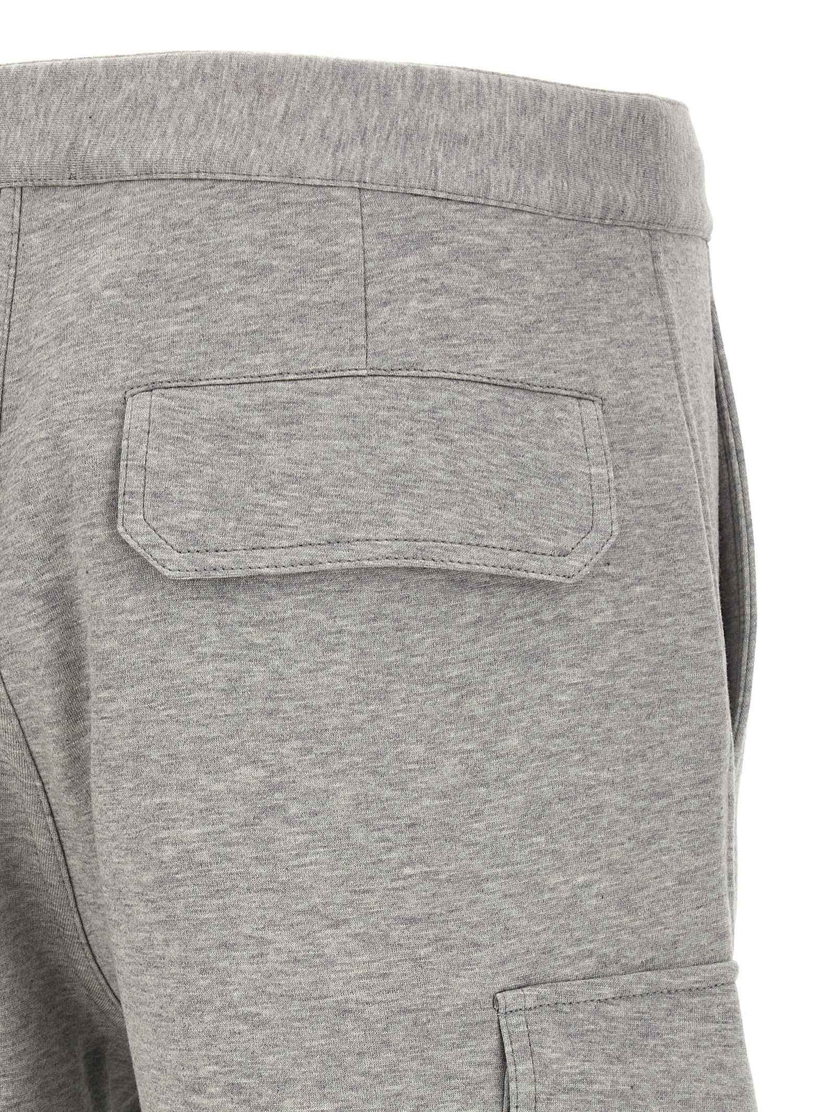 Brunello Cucinelli Gray Cotton Bermuda Shorts