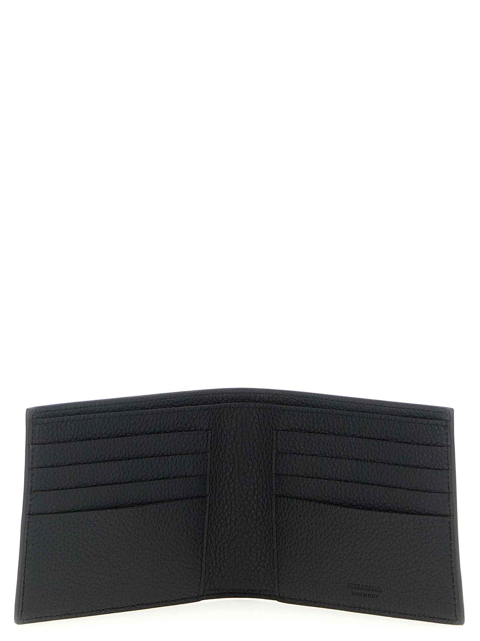 Ferragamo Black Polyethylene Wallet