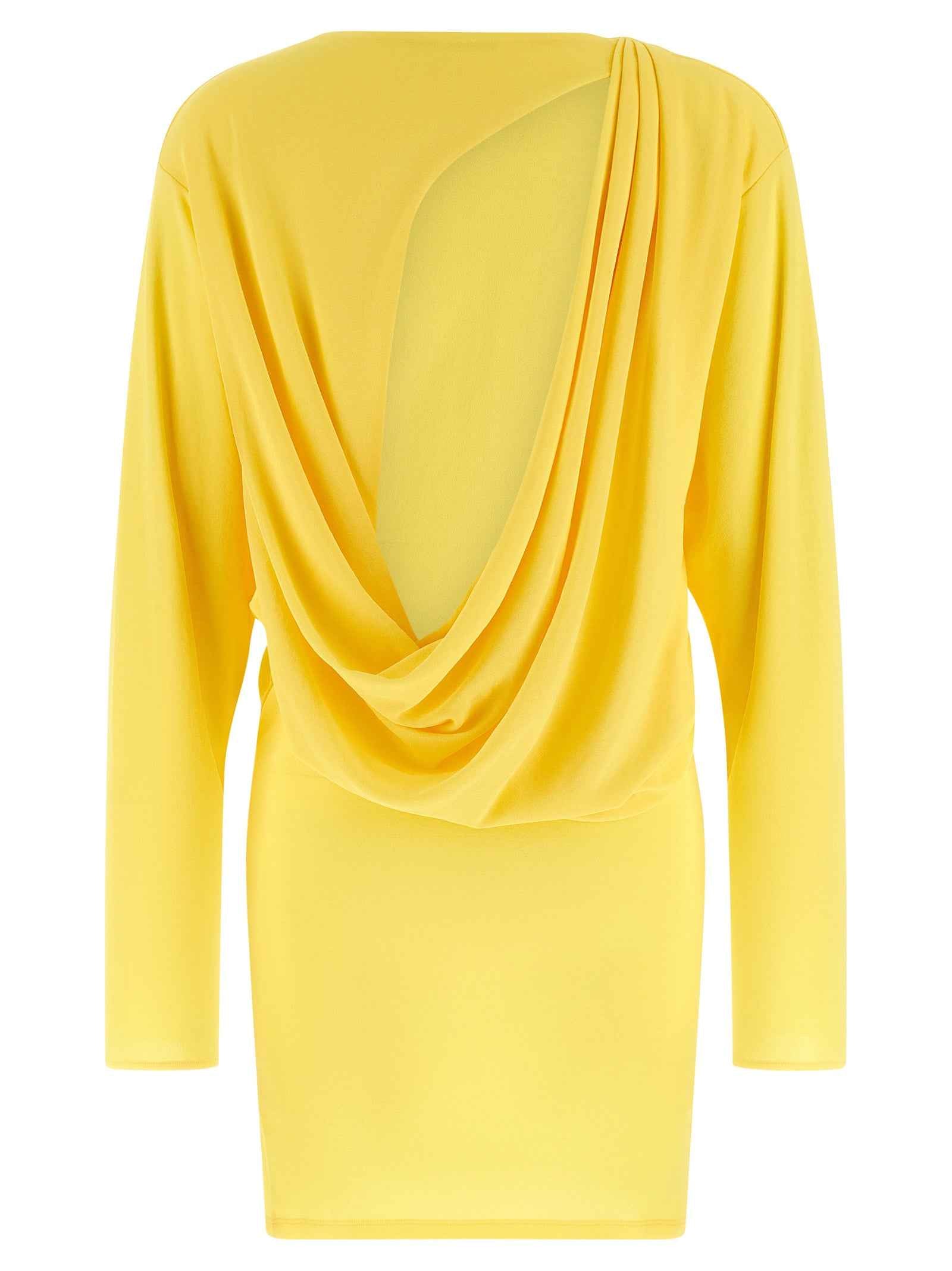 Jacquemus Bicolor Viscose Short Dress
