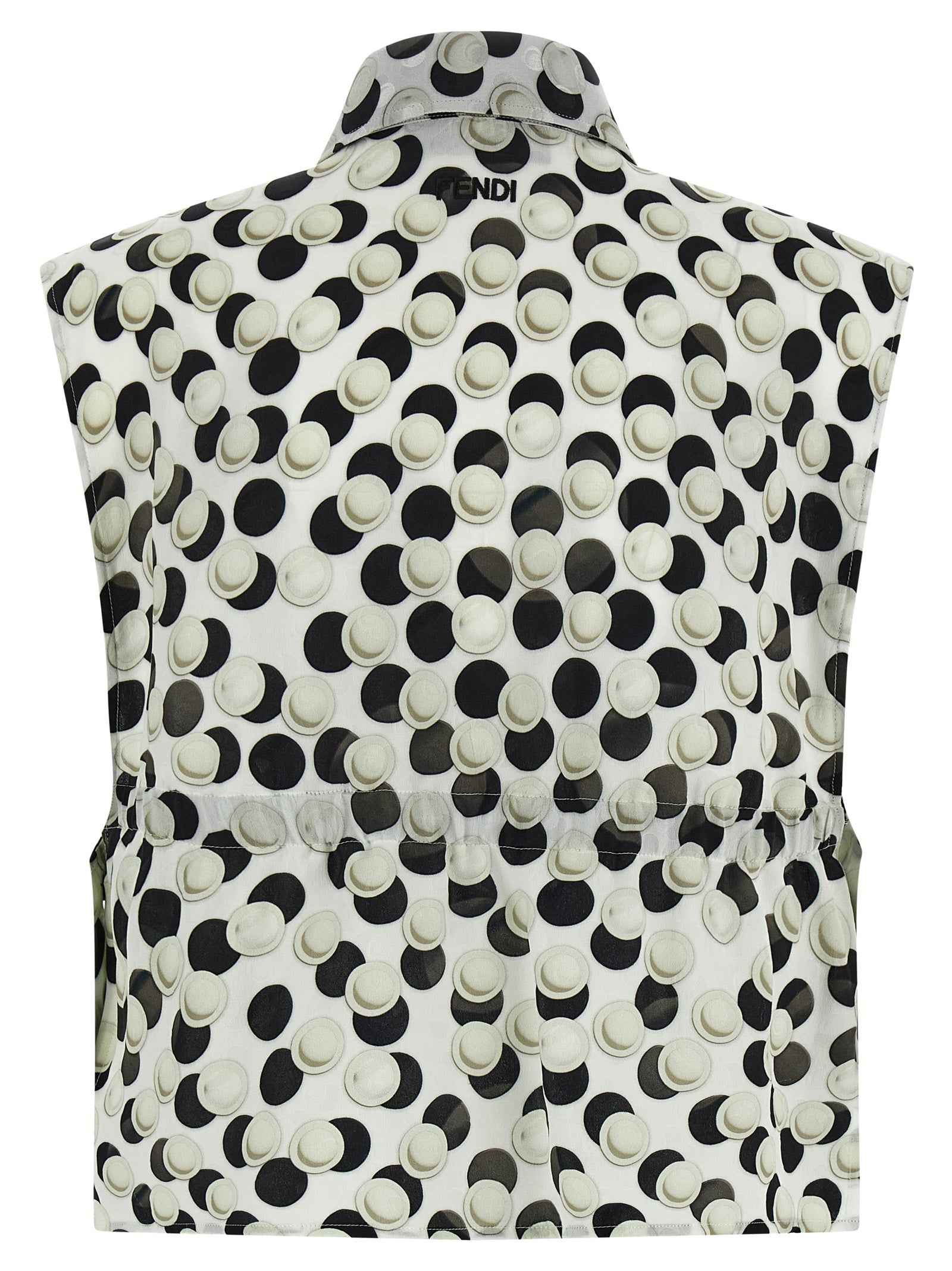 Fendi Multicolor Silk Pattern Shirt