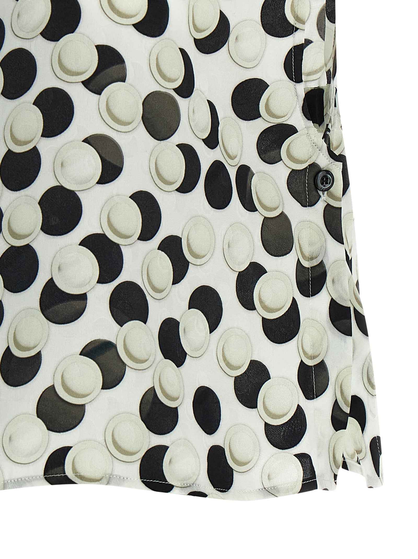 Fendi Multicolor Silk Pattern Shirt
