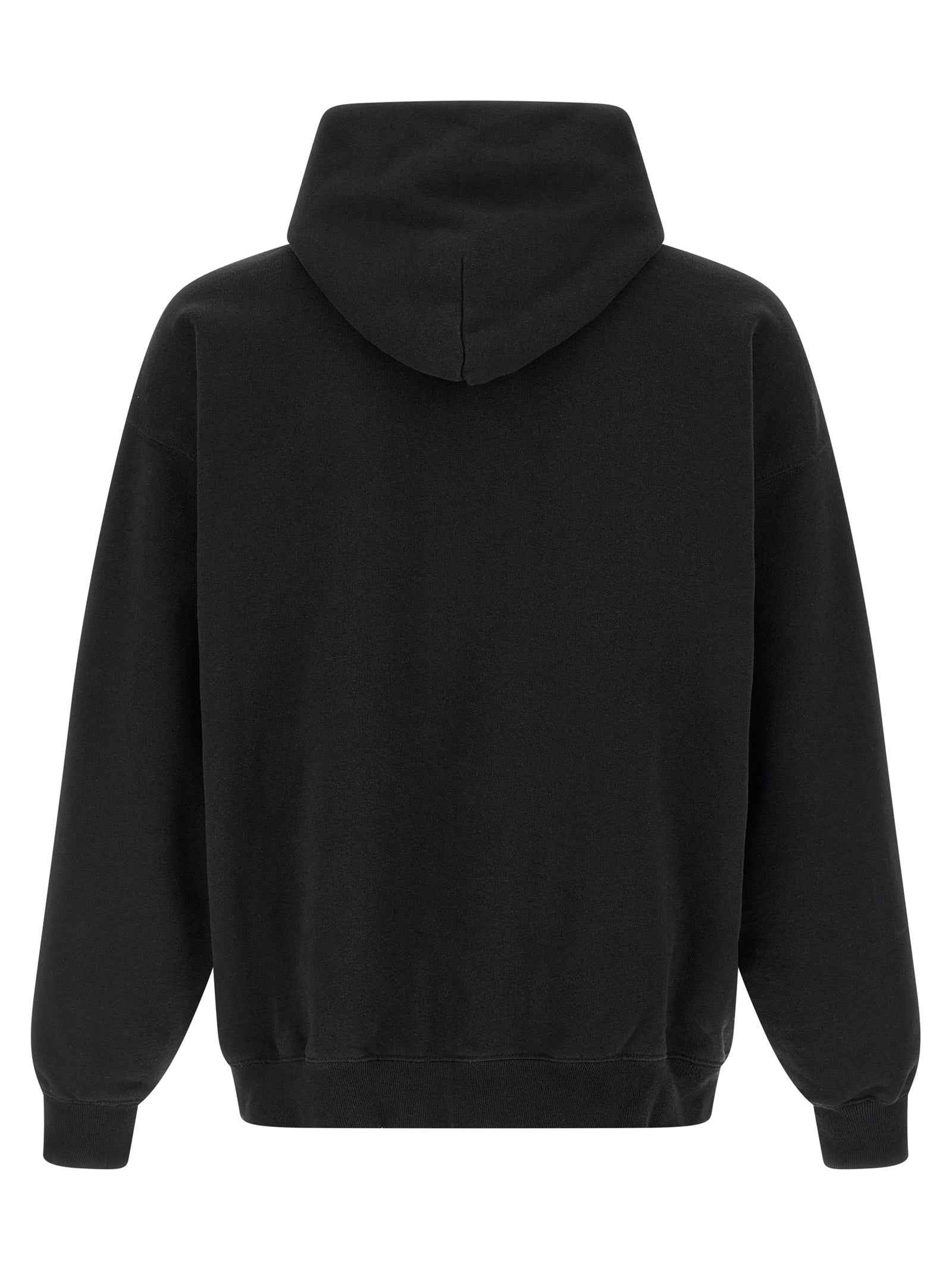 Balenciaga Black Cotton Sweatshirt
