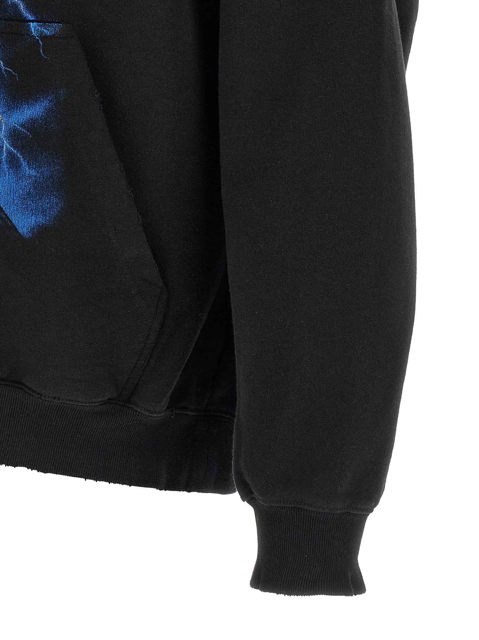 Balenciaga Black Cotton Sweatshirt