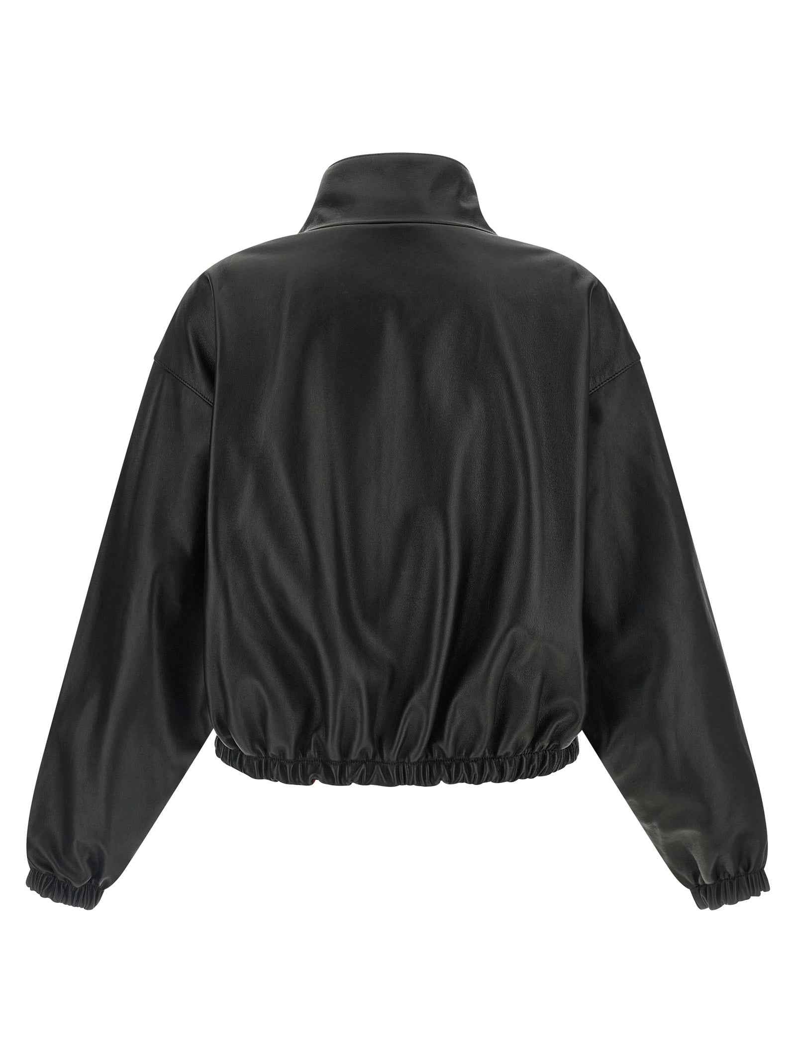 Balenciaga Black Lamb Leather Leather Jacket