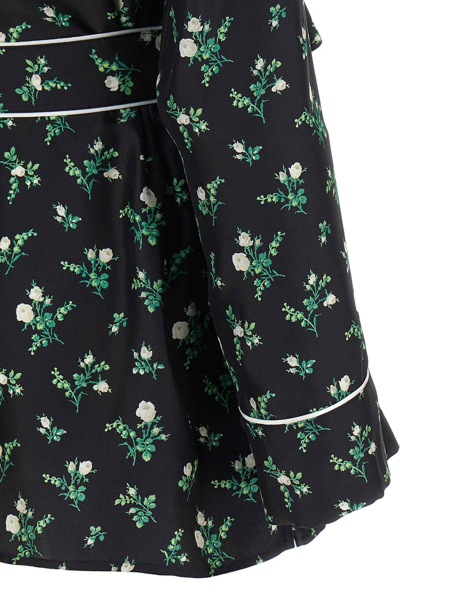 Dolce & Gabbana Black Silk Blouse