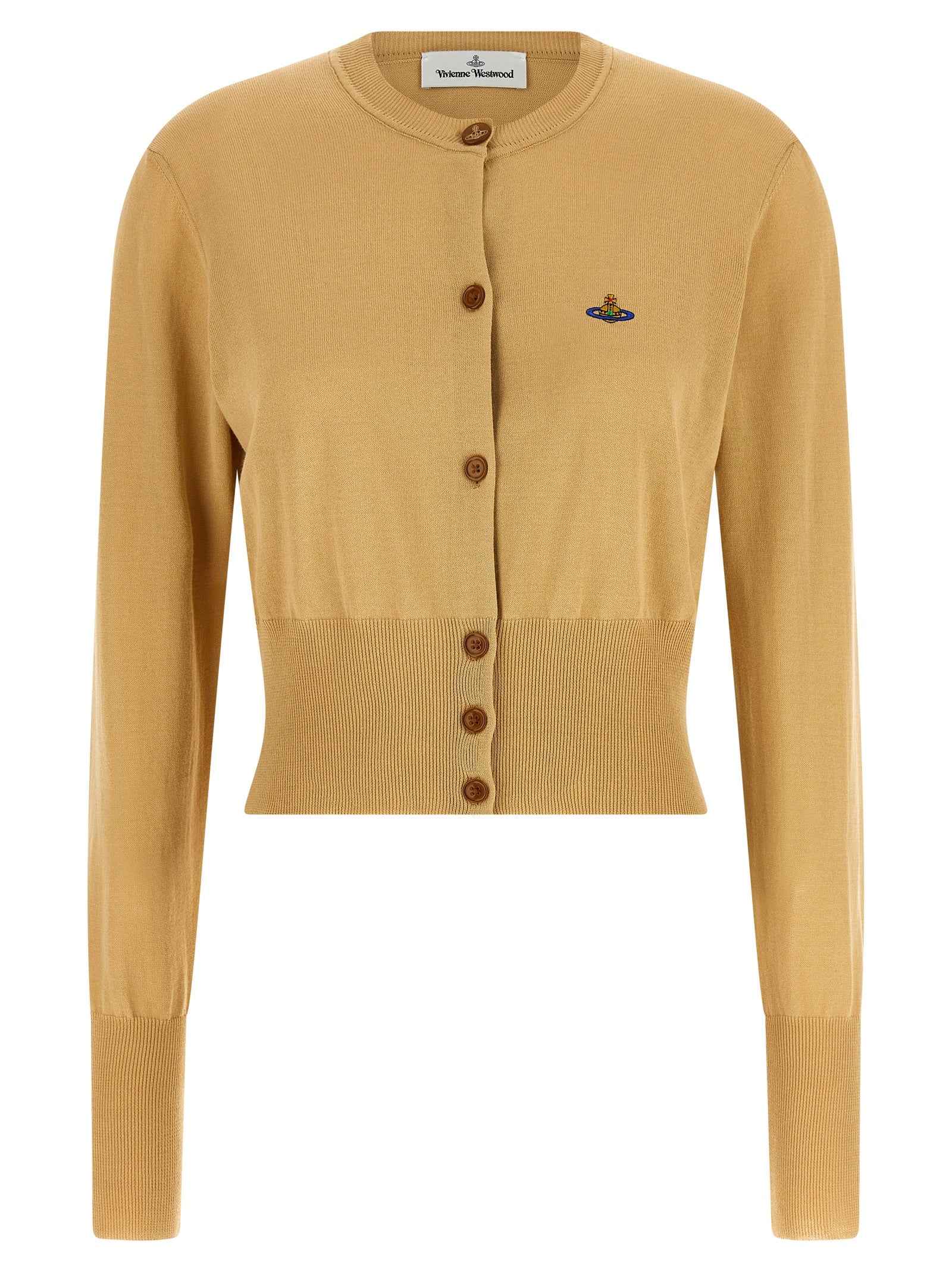 Vivienne Westwood Beige Cotton Cardigan