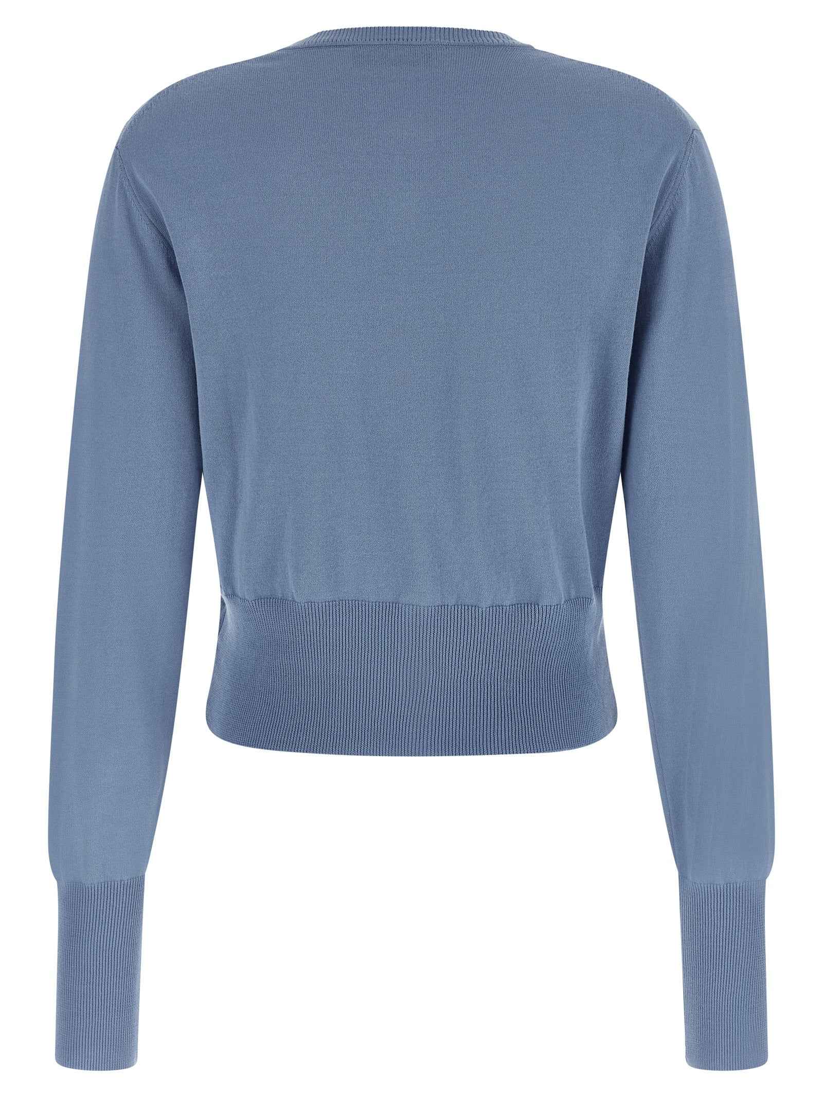 Vivienne Westwood Blue Cotton Cardigan