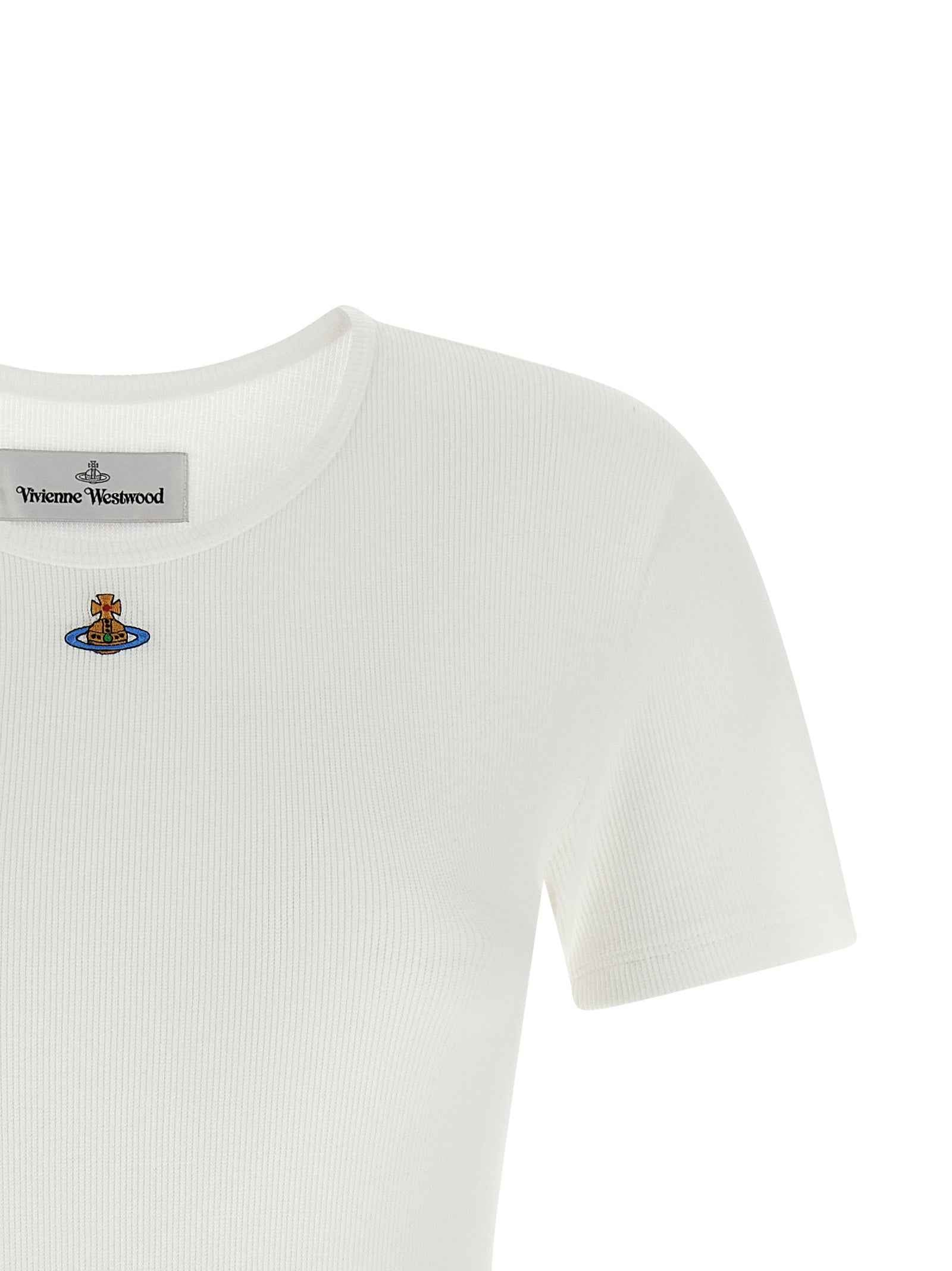 Vivienne Westwood White Cotton Bodysuit