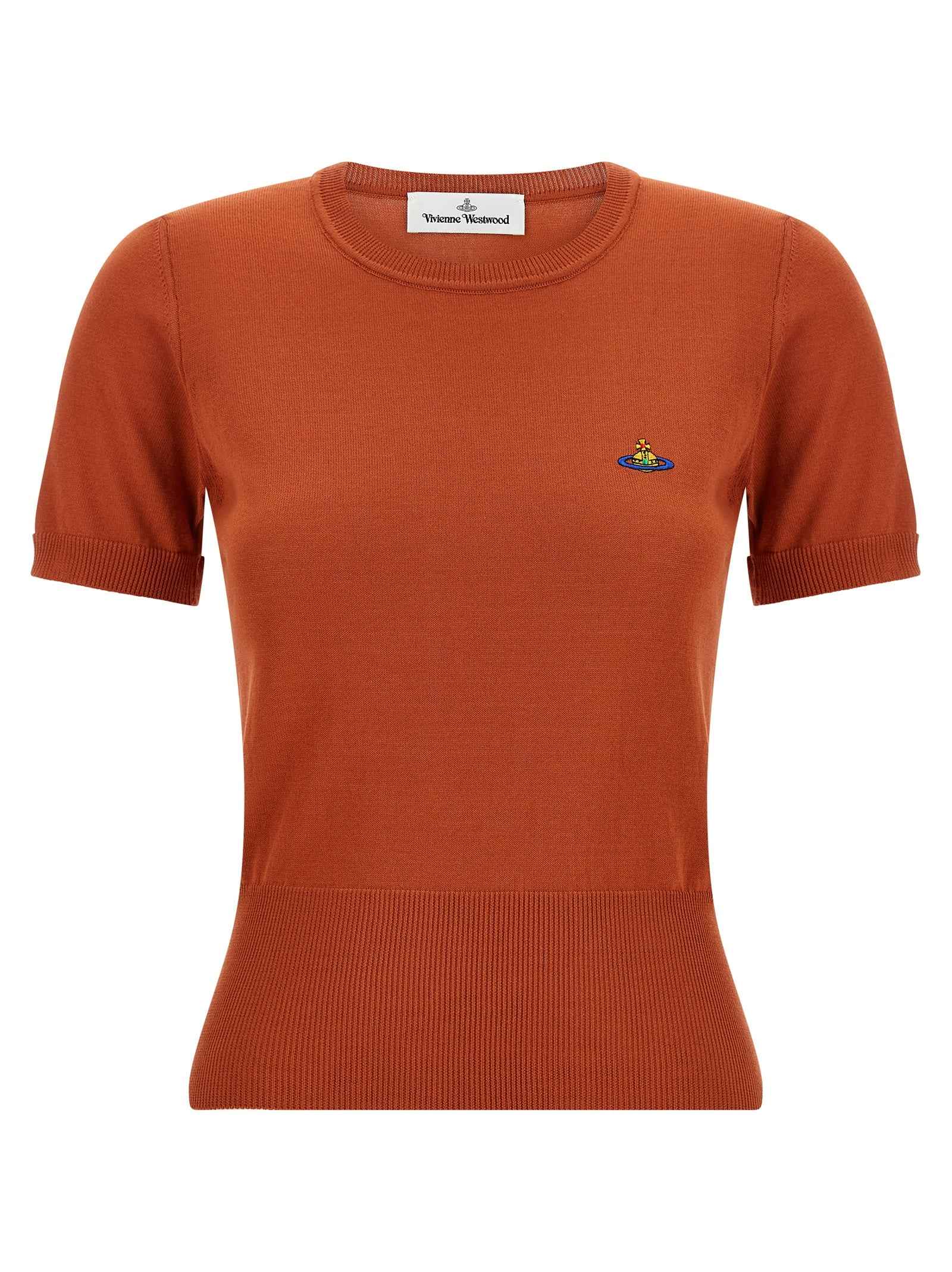 Vivienne Westwood Orange Cotton T-Shirt