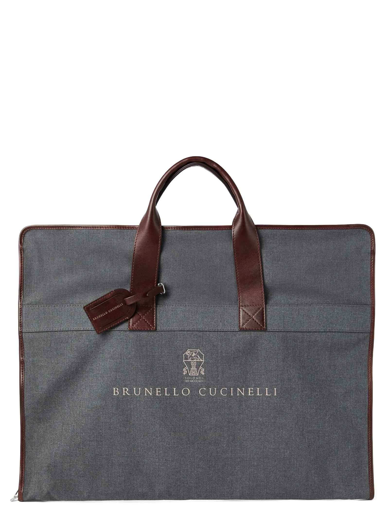 Brunello Cucinelli Gray Polyester Accessories