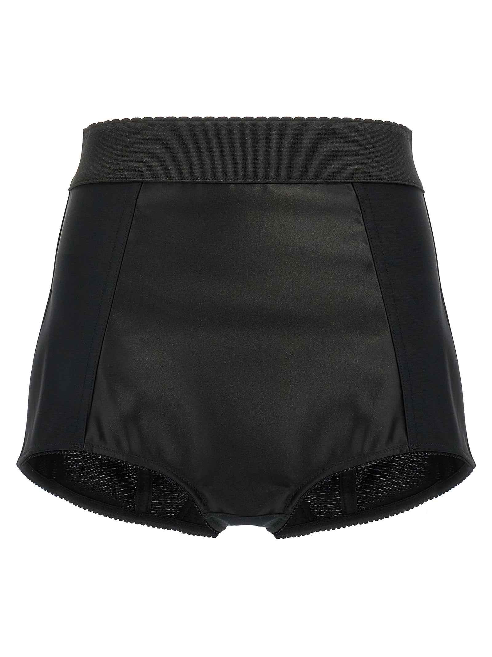 Dolce & Gabbana Black Polyamide Bermuda Shorts