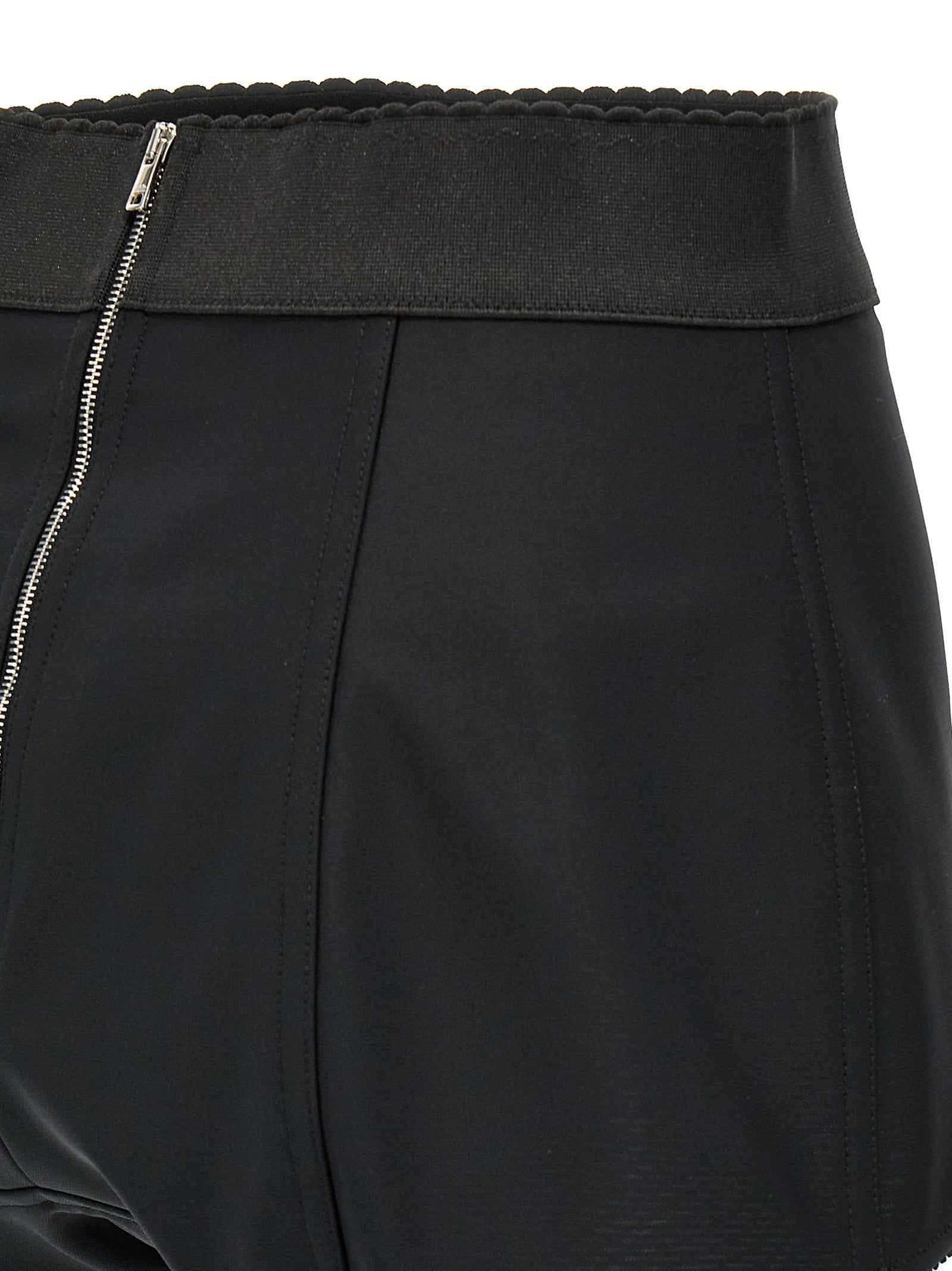 Dolce & Gabbana Black Polyamide Bermuda Shorts