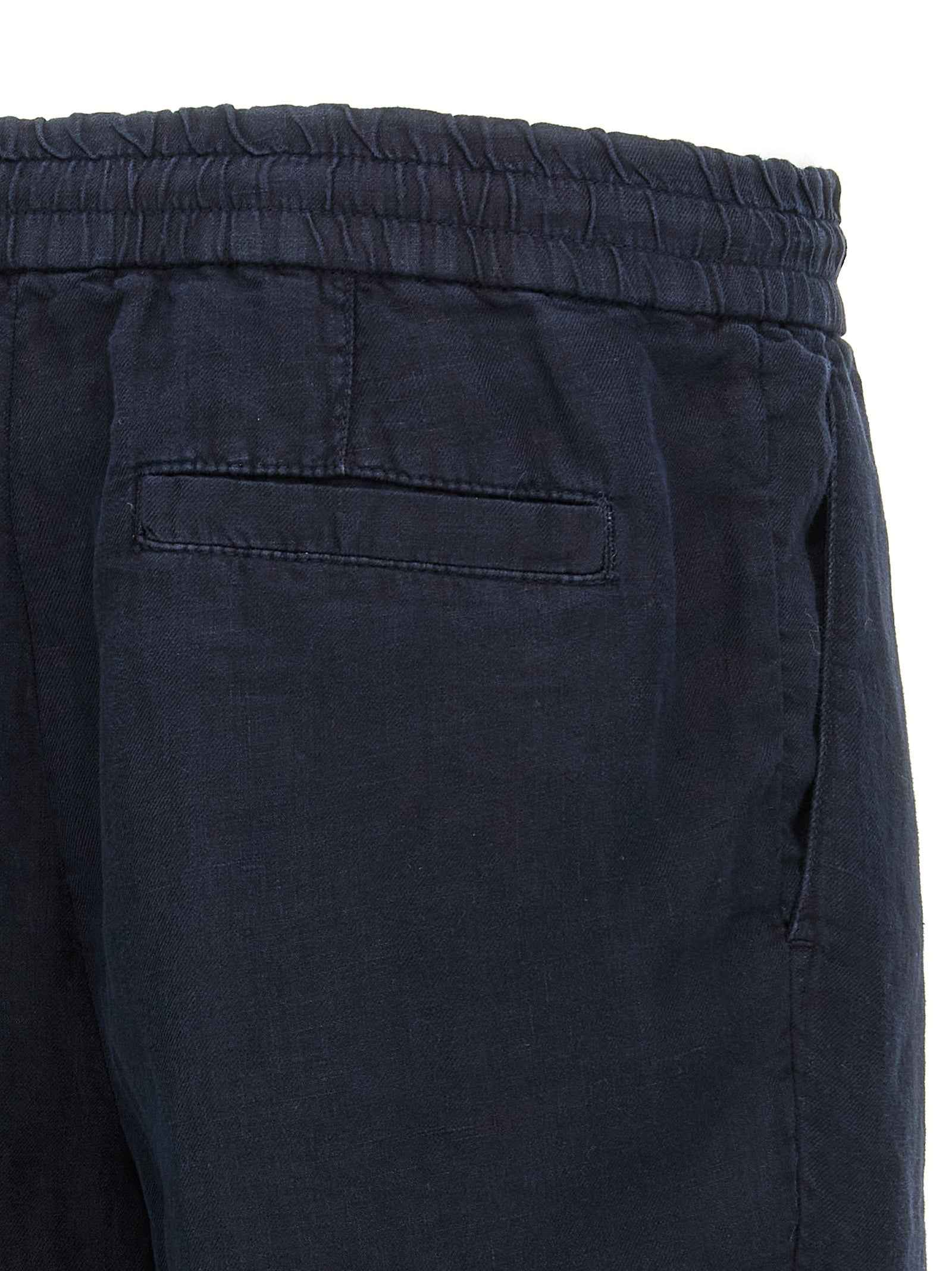 Brunello Cucinelli Blue Linen Bermuda Shorts