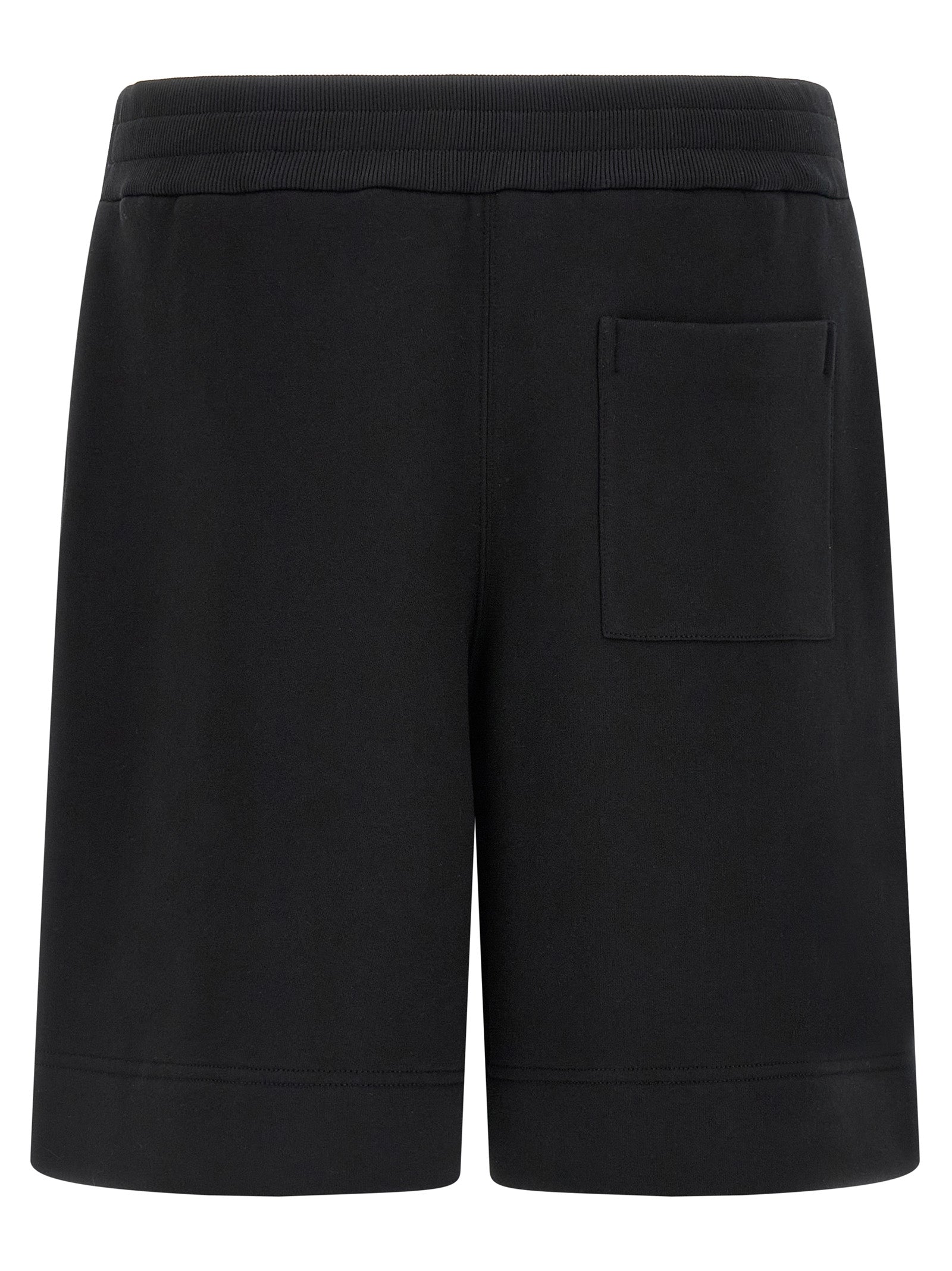 Jil Sander Black Cotton Bermuda Shorts
