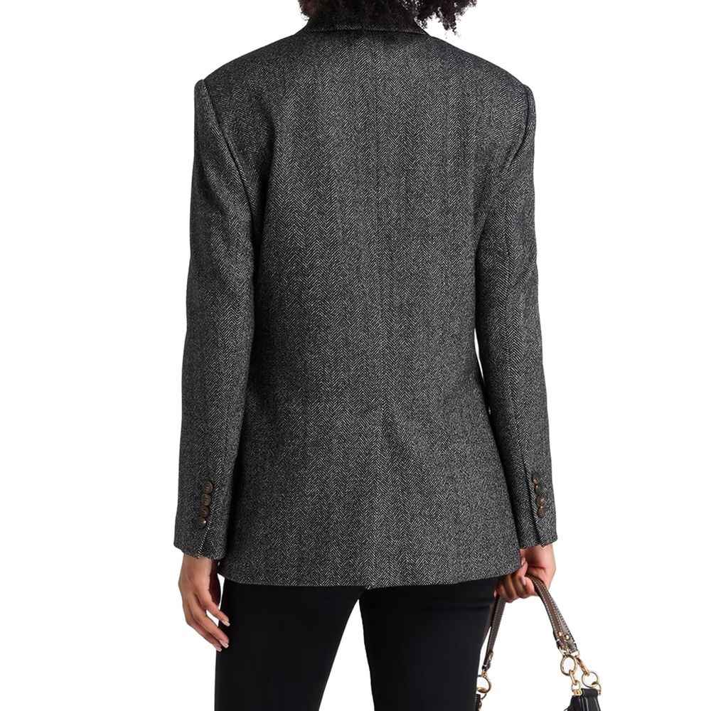 Brunello Cucinelli Black Elastane Blazer