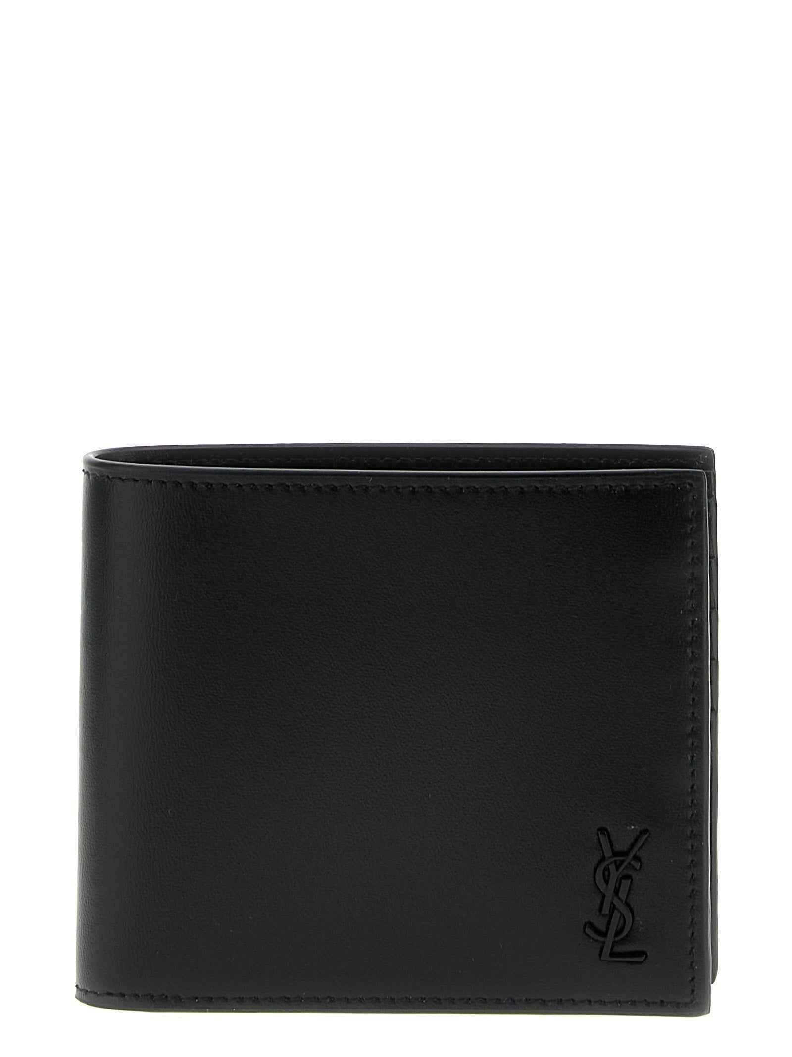 Saint Laurent Black Calfskin Wallet
