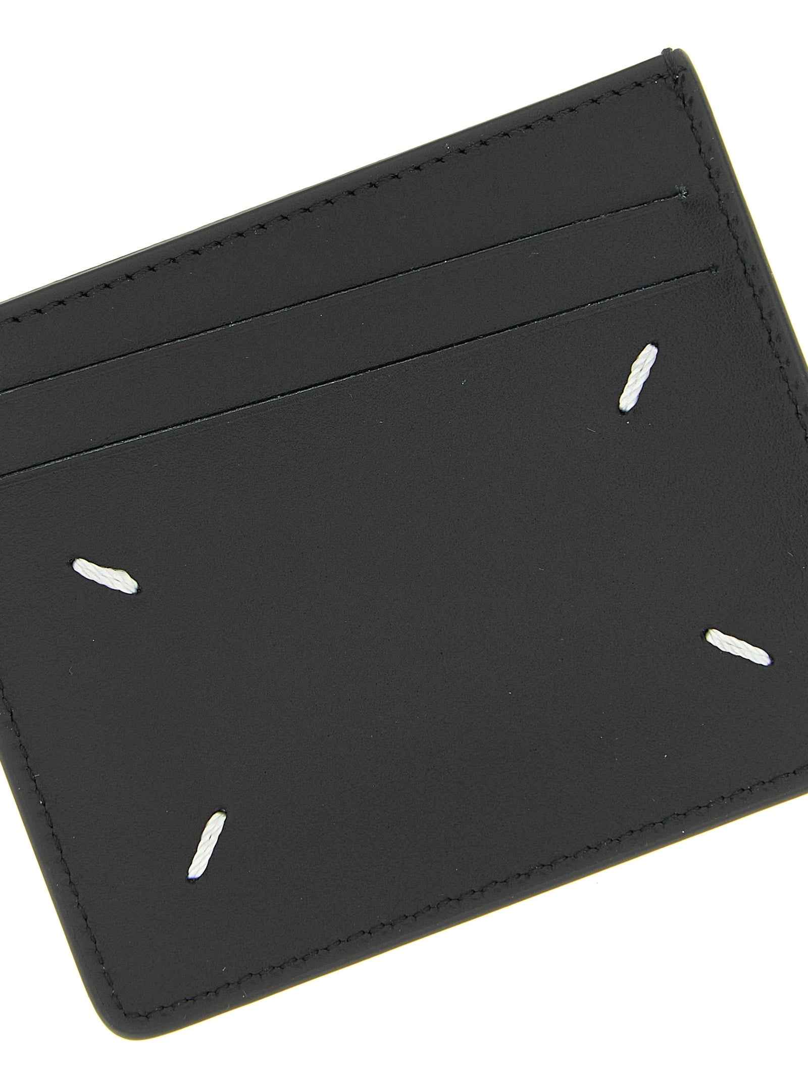 Maison Margiela Black Calfskin Cardholder