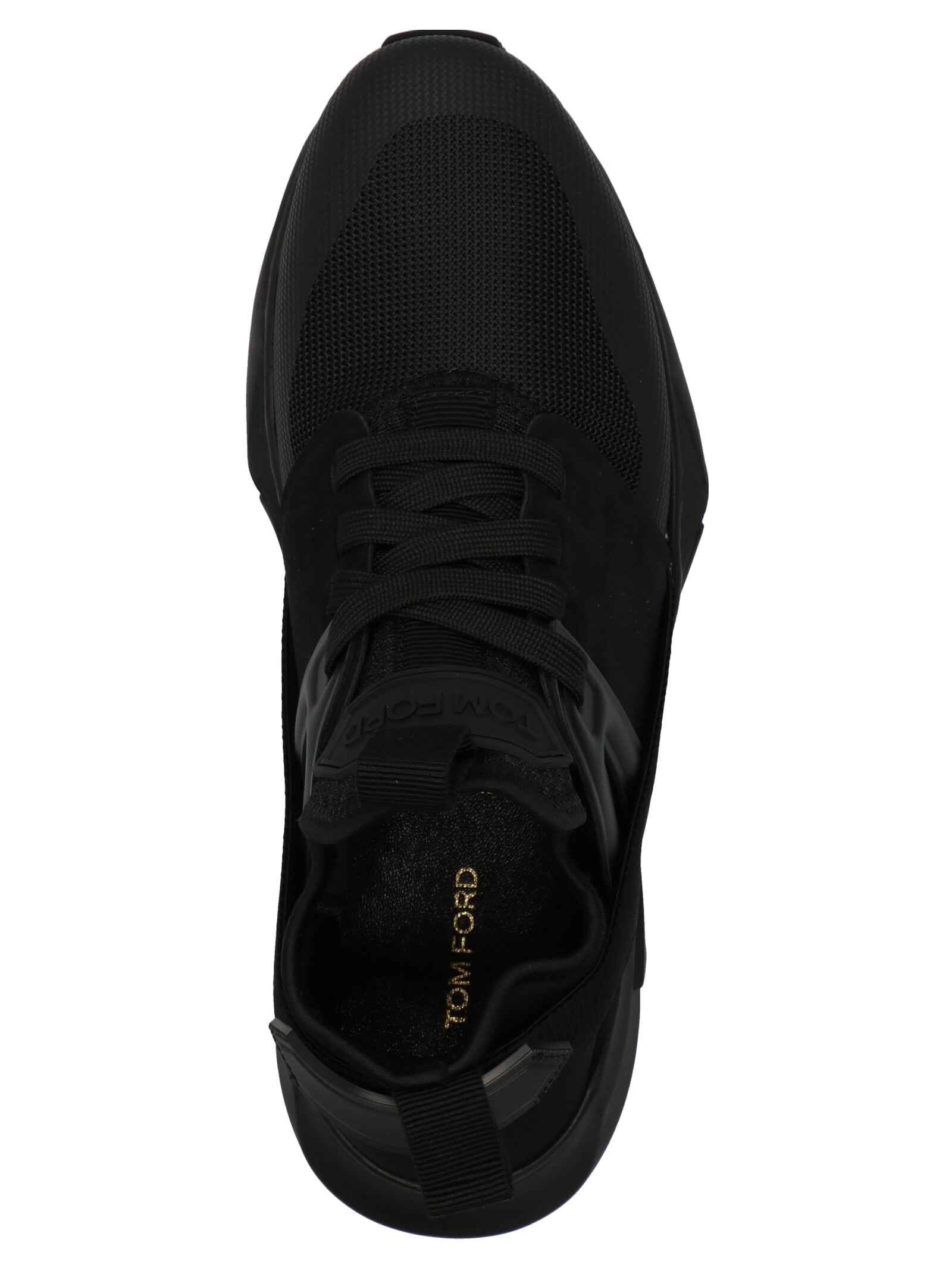 Tom Ford Black Polyethylene Athletic Sneakers