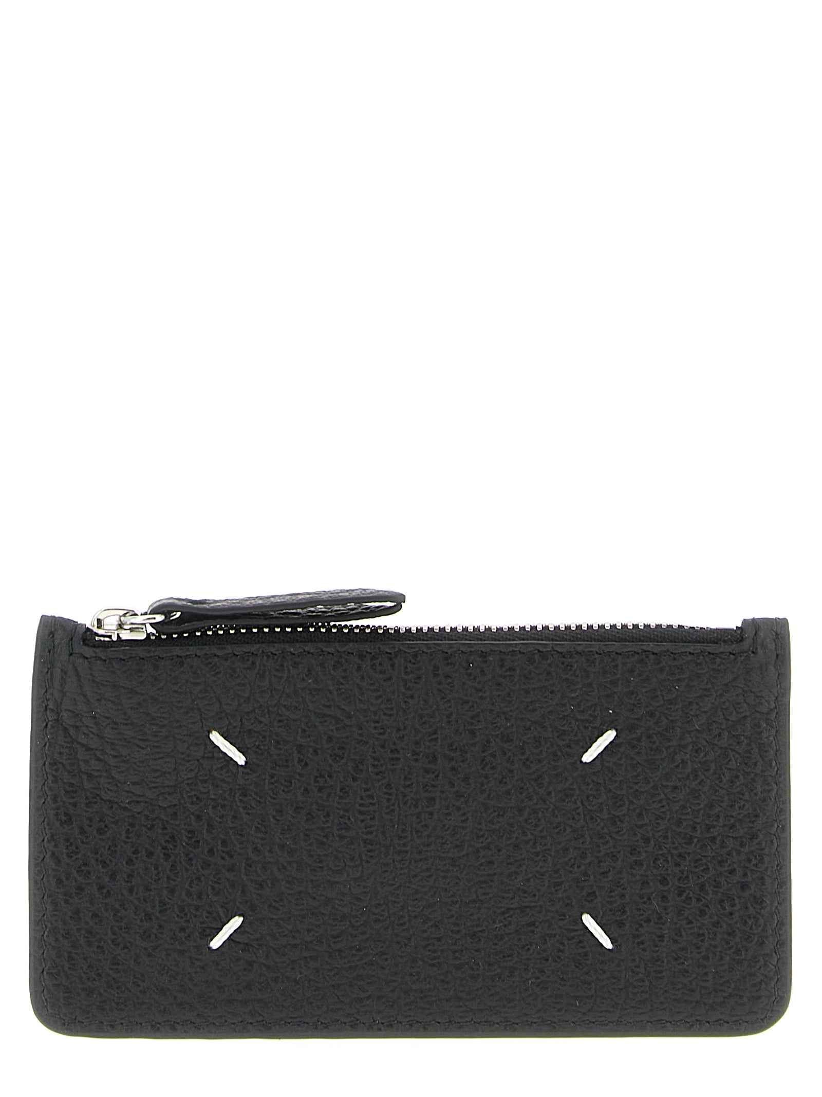 Maison Margiela Black Calfskin Cardholder