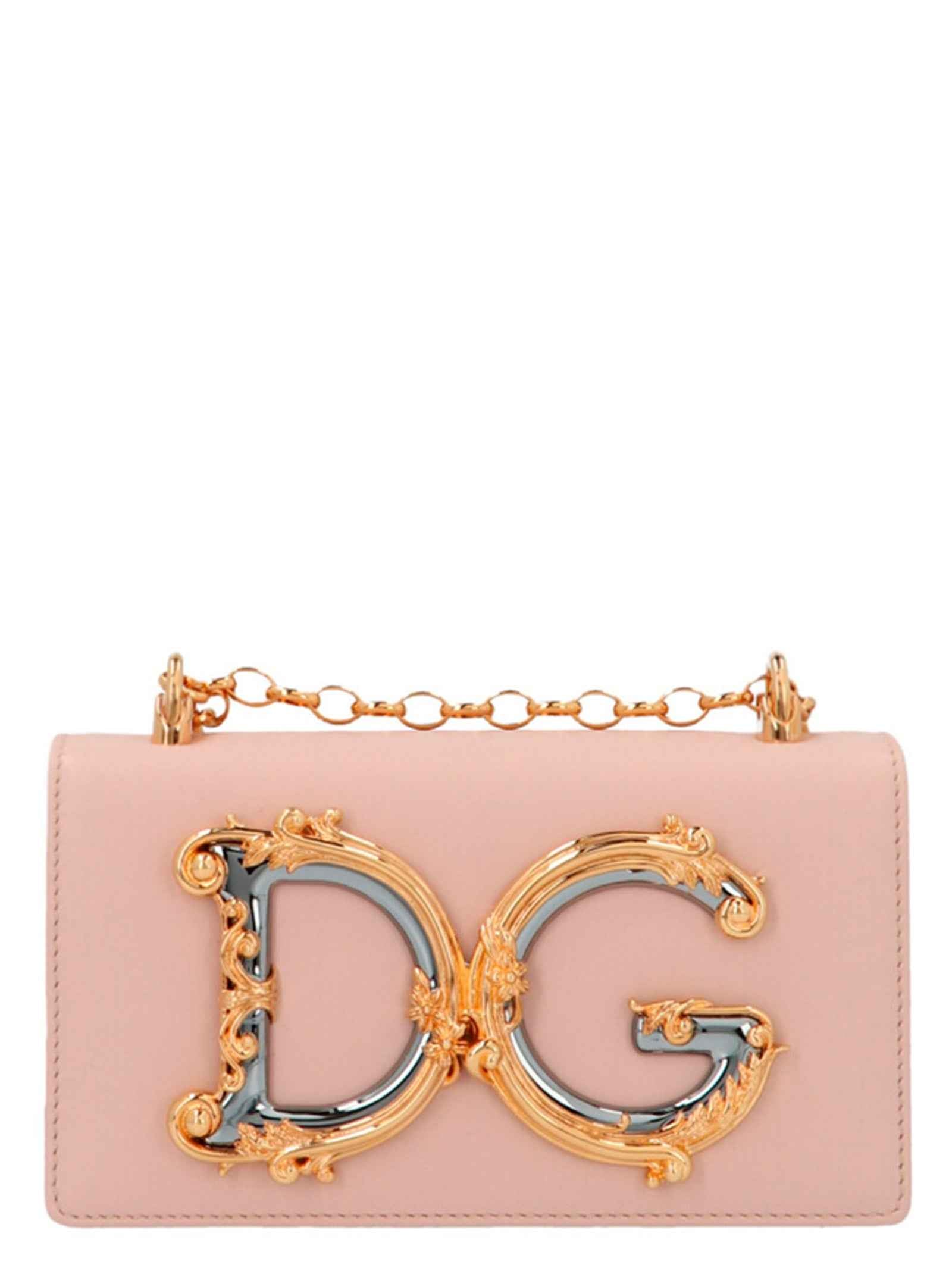Dolce & Gabbana Multicolor Lamb Leather Crossbody Bag