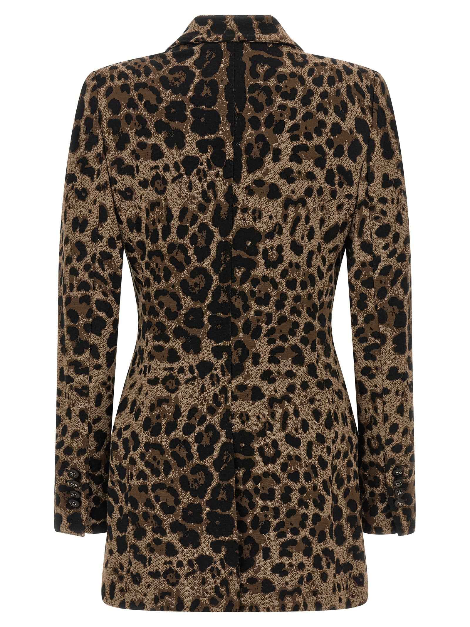 Dolce & Gabbana Brown Viscose Blazer