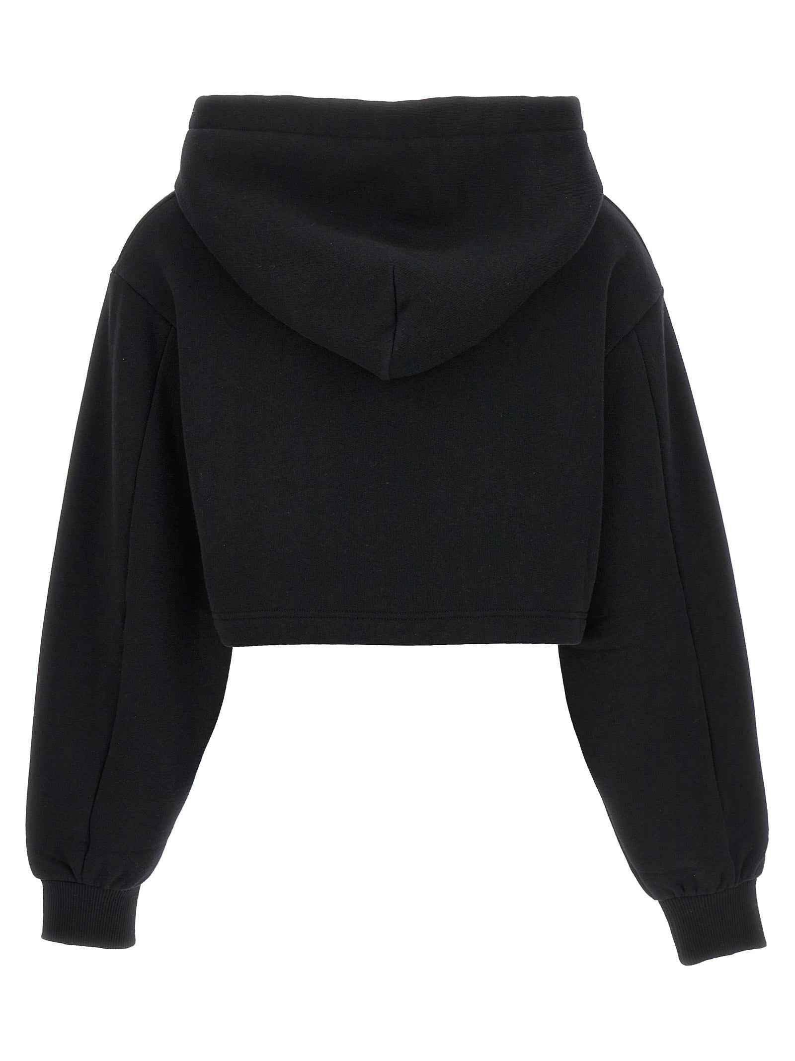 Dolce & Gabbana Black Cotton Hoodie