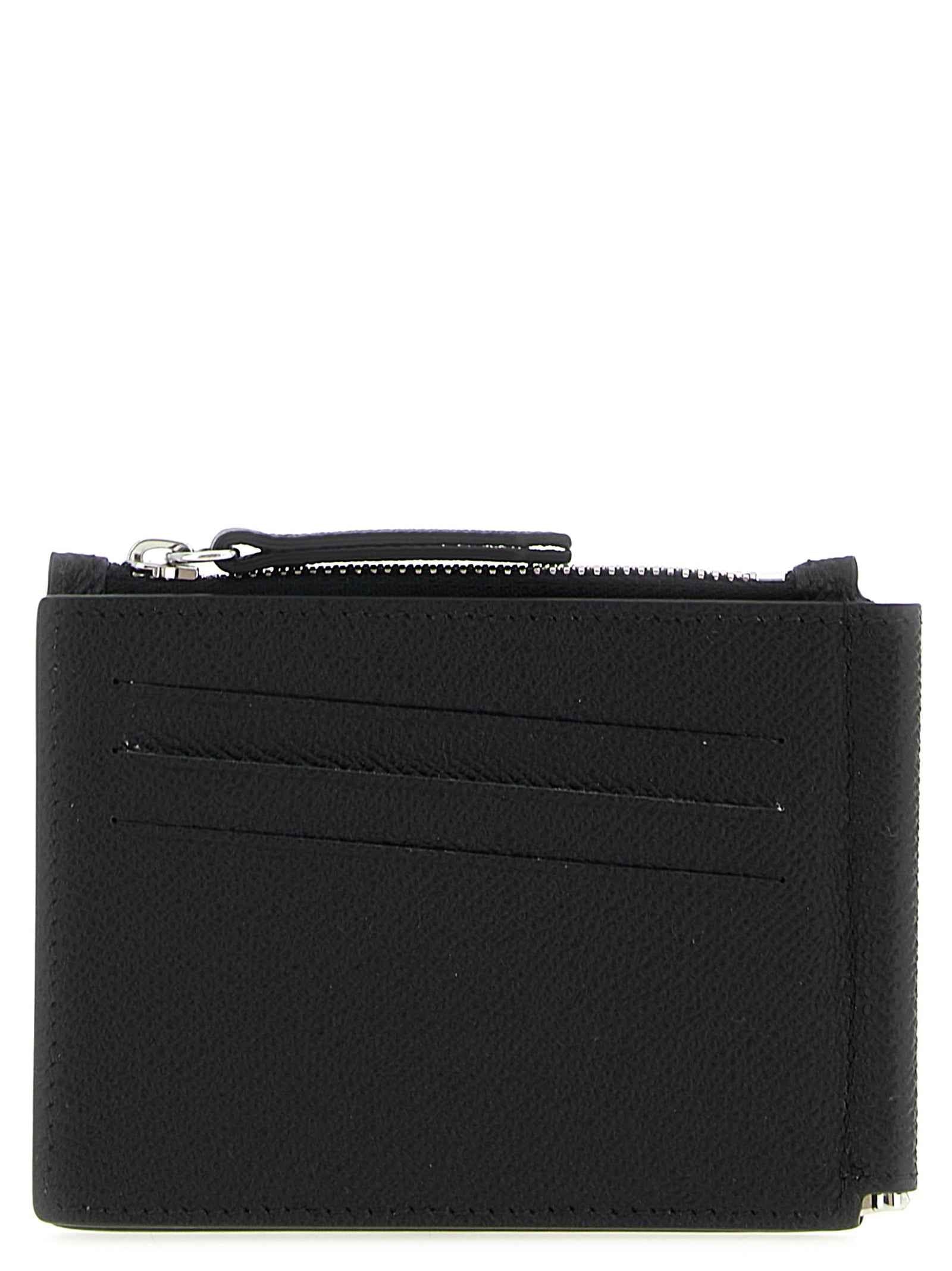 Maison Margiela Black Leather Leather Wallet