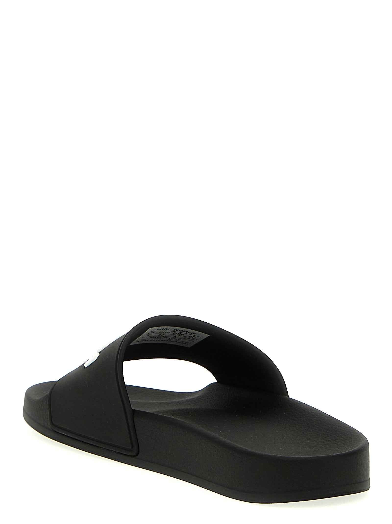 Balenciaga Bicolor Plastic Slides