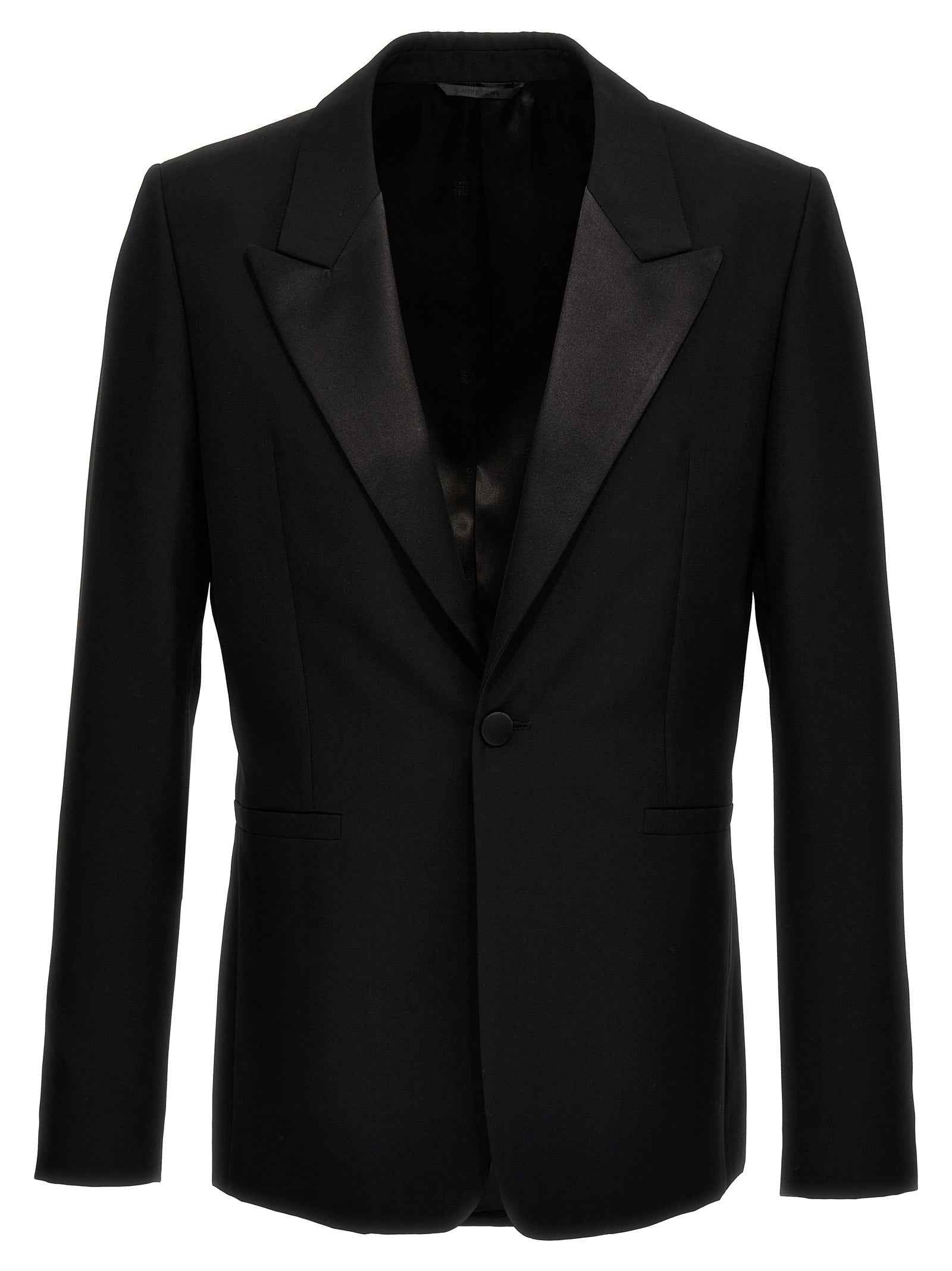 Givenchy Black Wool Blazer