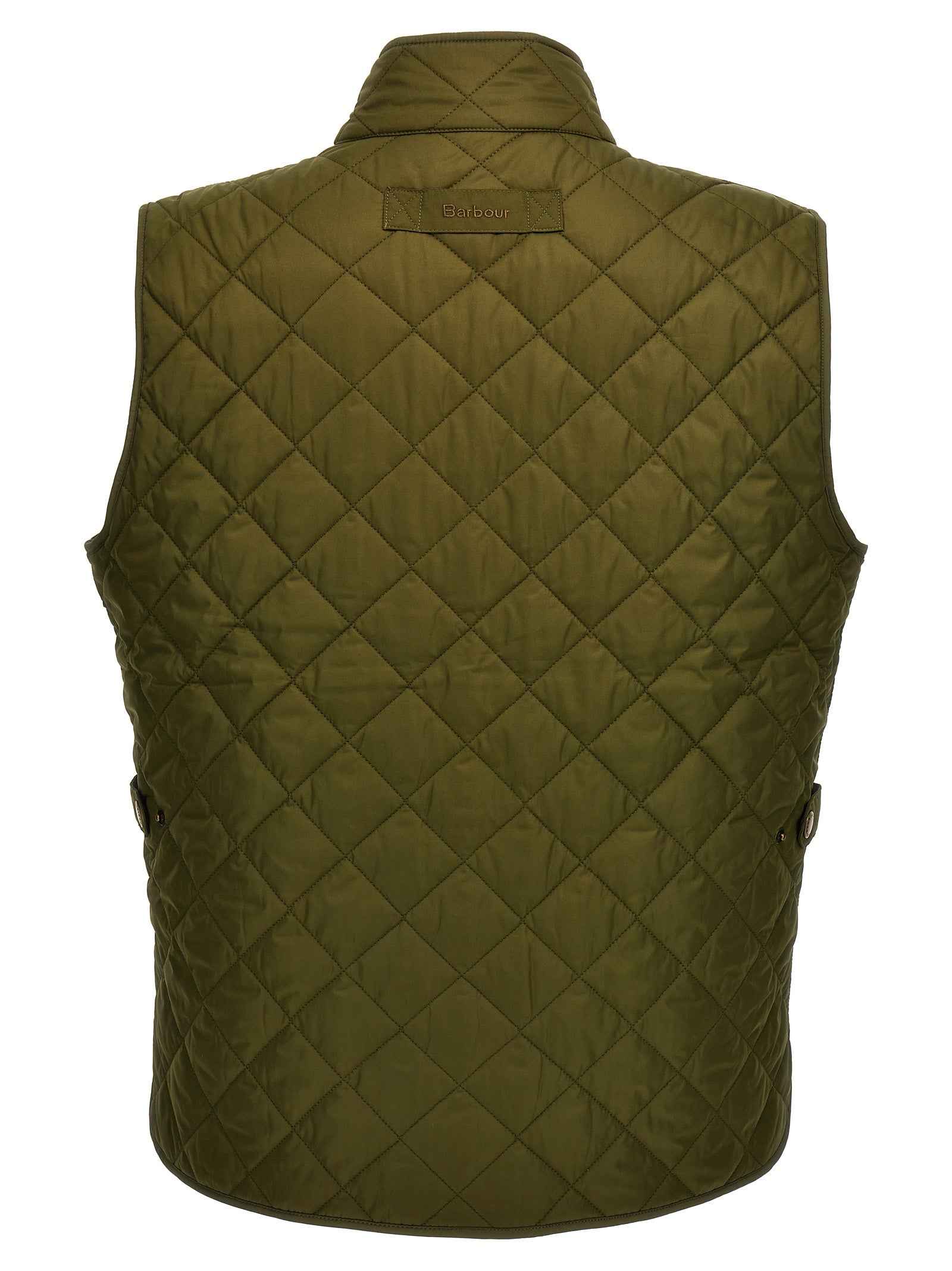 Barbour Bicolor Polyester Sleeveless Jacket