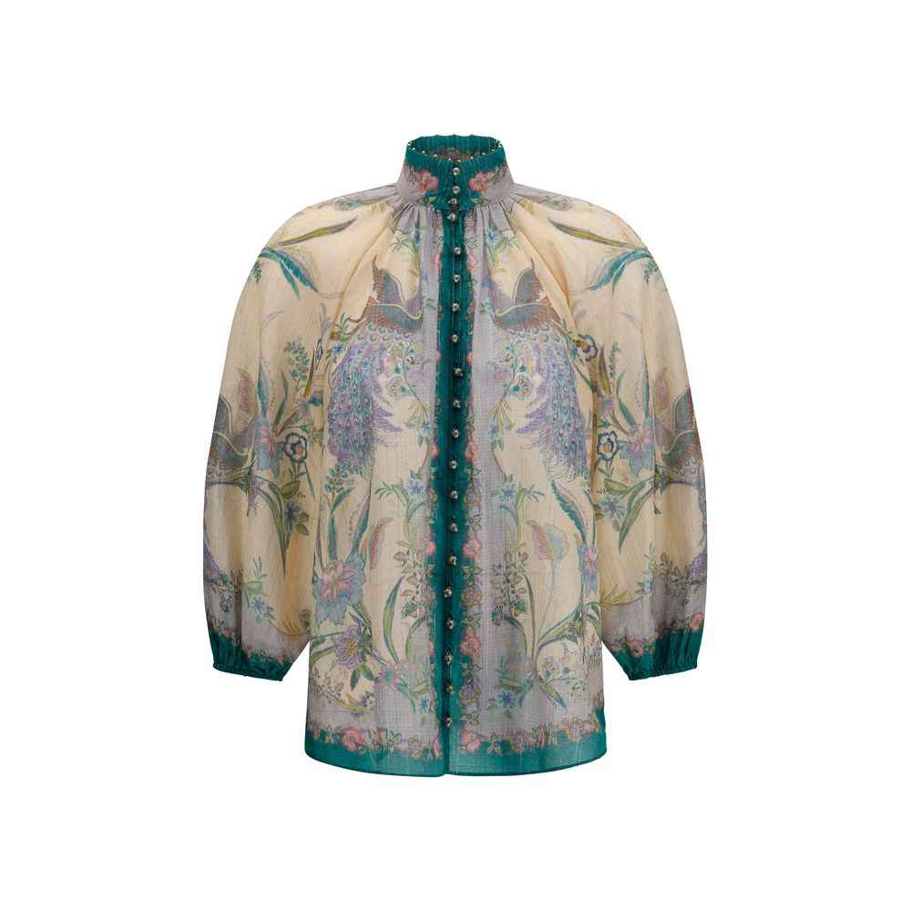 Zimmermann Multicolor Cotton Blouse