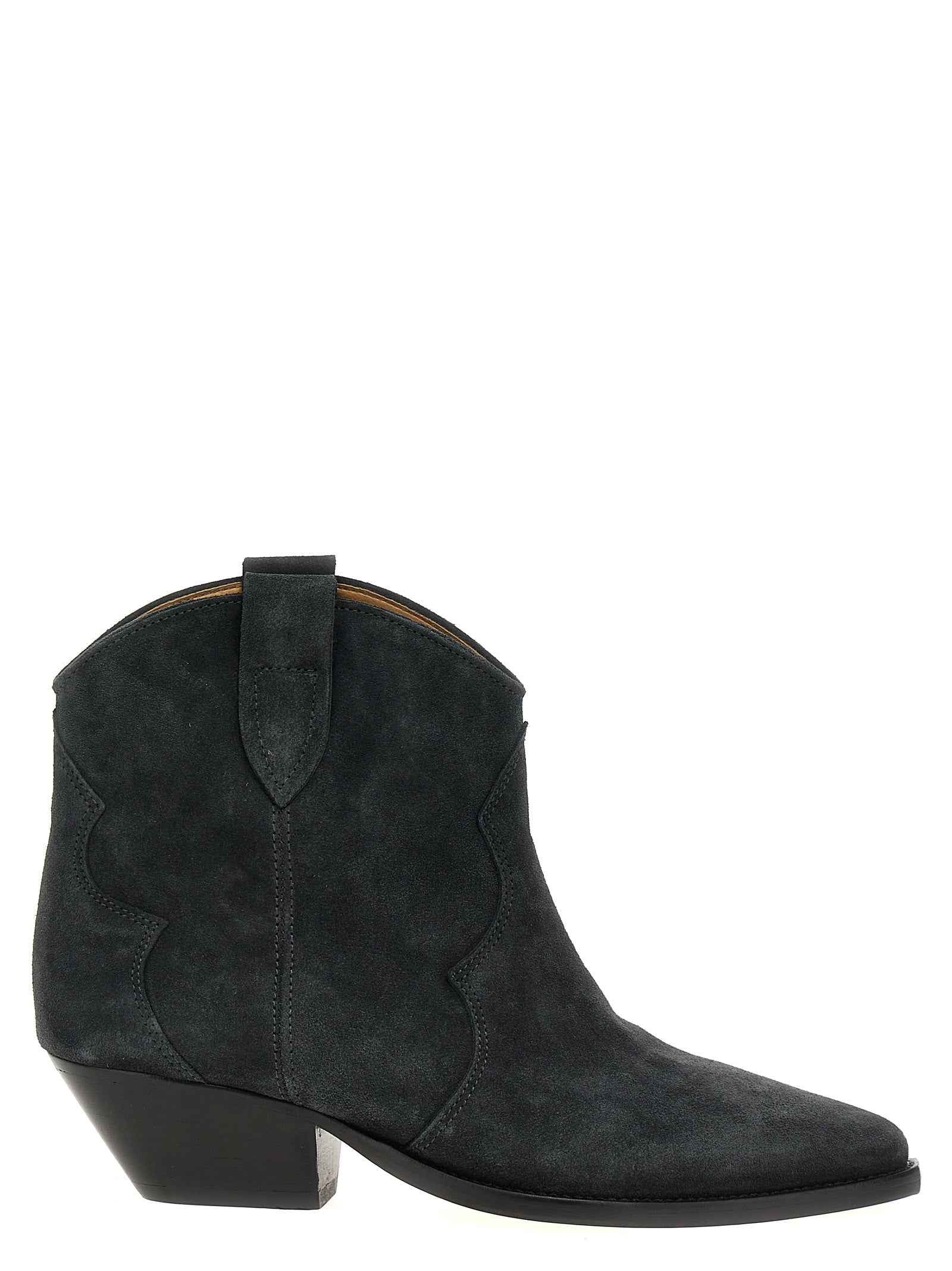 Isabel Marant Black Calfskin Chelsea Boots