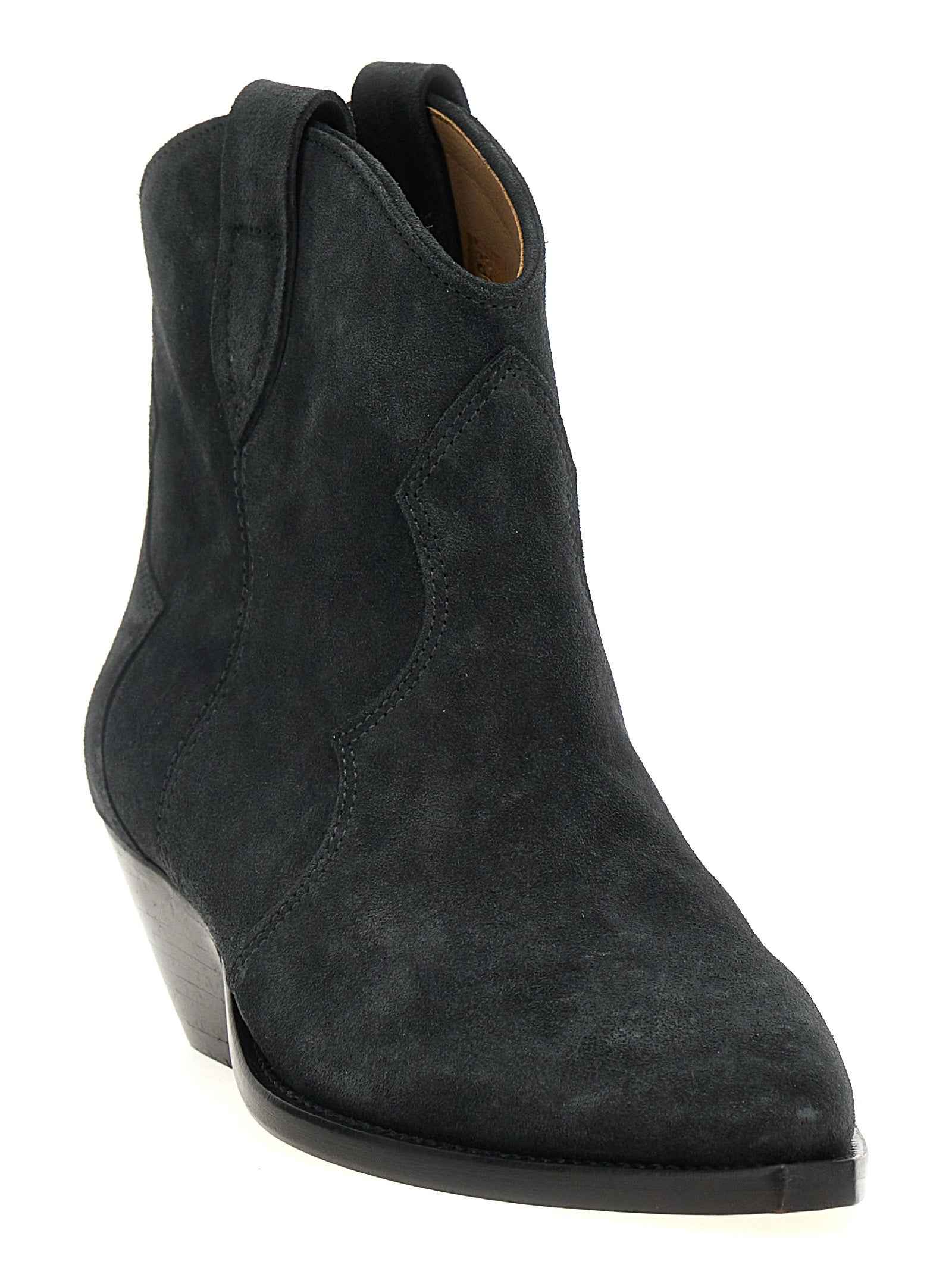 Isabel Marant Black Calfskin Chelsea Boots