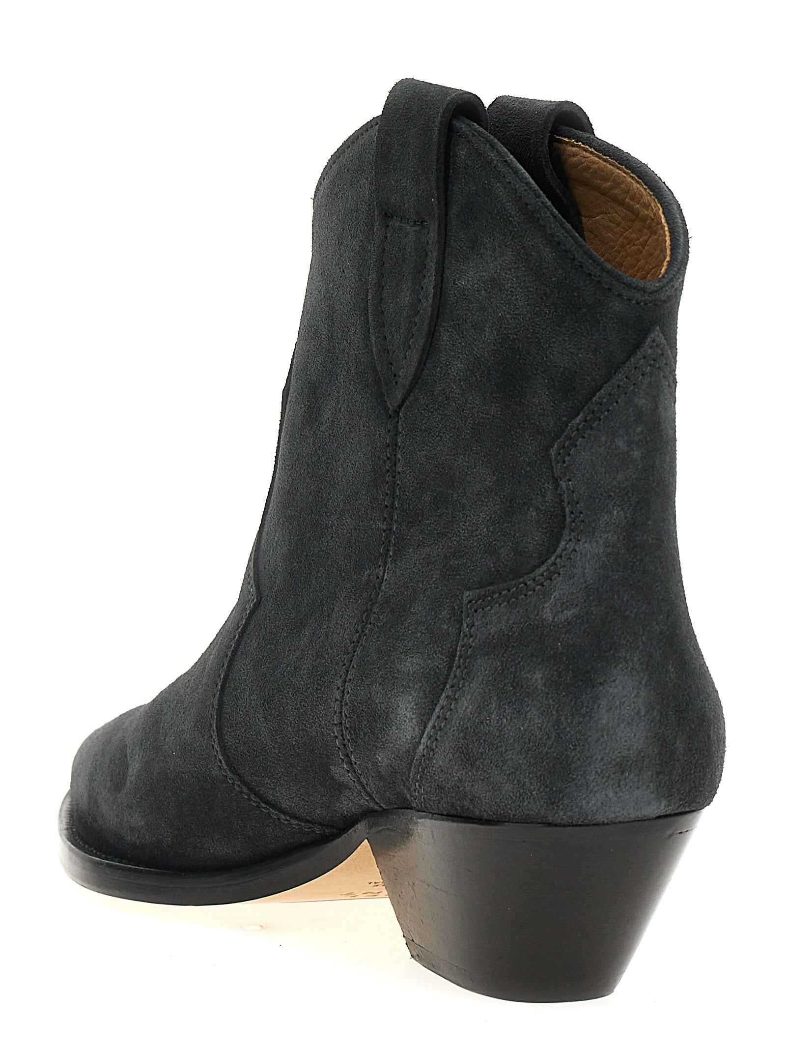 Isabel Marant Black Calfskin Chelsea Boots