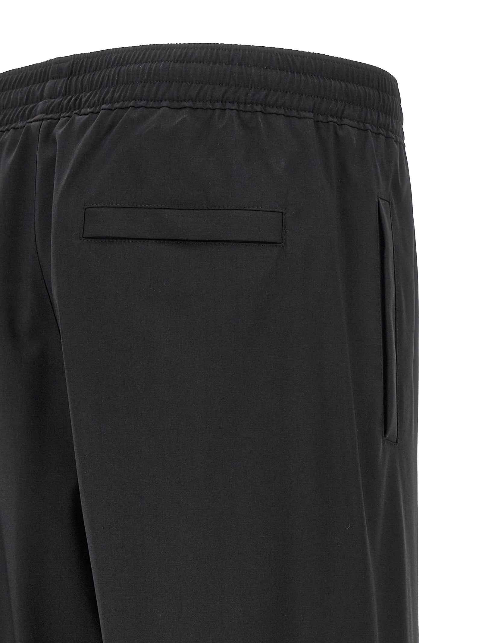Givenchy Black Virgin Wool Casual Pants
