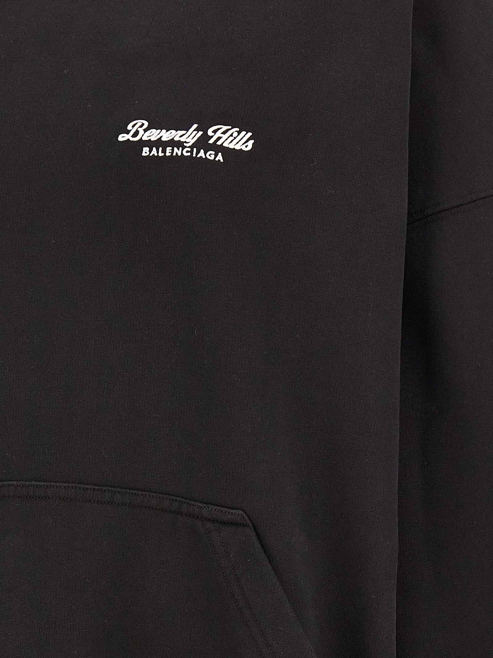 Balenciaga Bicolor Cotton Hoodie