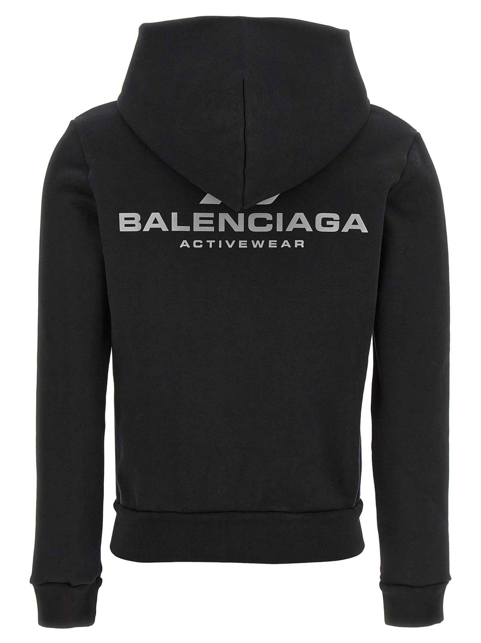 Balenciaga Black Cotton Sweatshirt