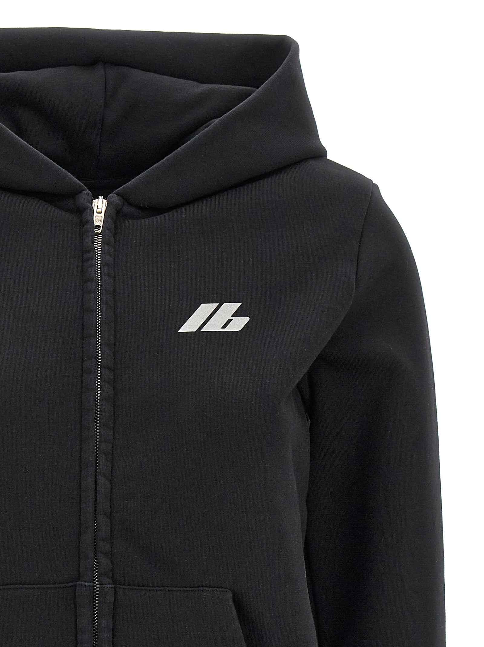 Balenciaga Black Cotton Sweatshirt