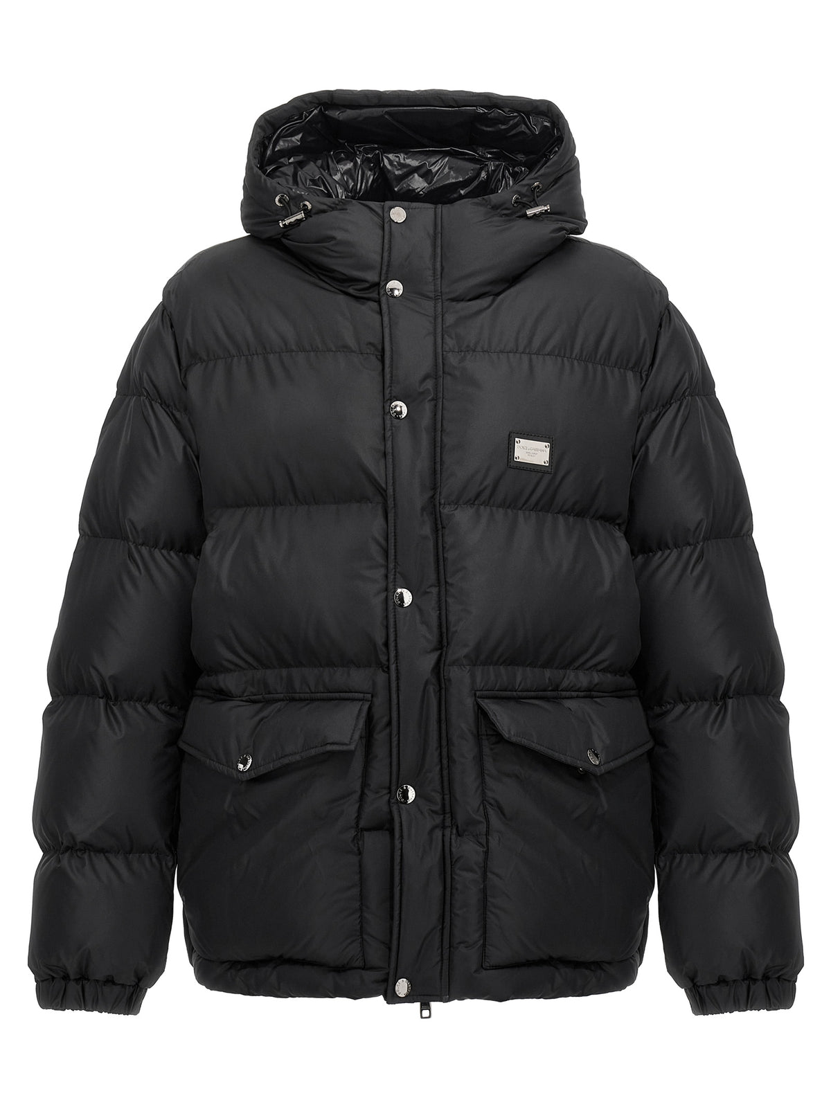 Dolce & Gabbana Black Polyester Jacket