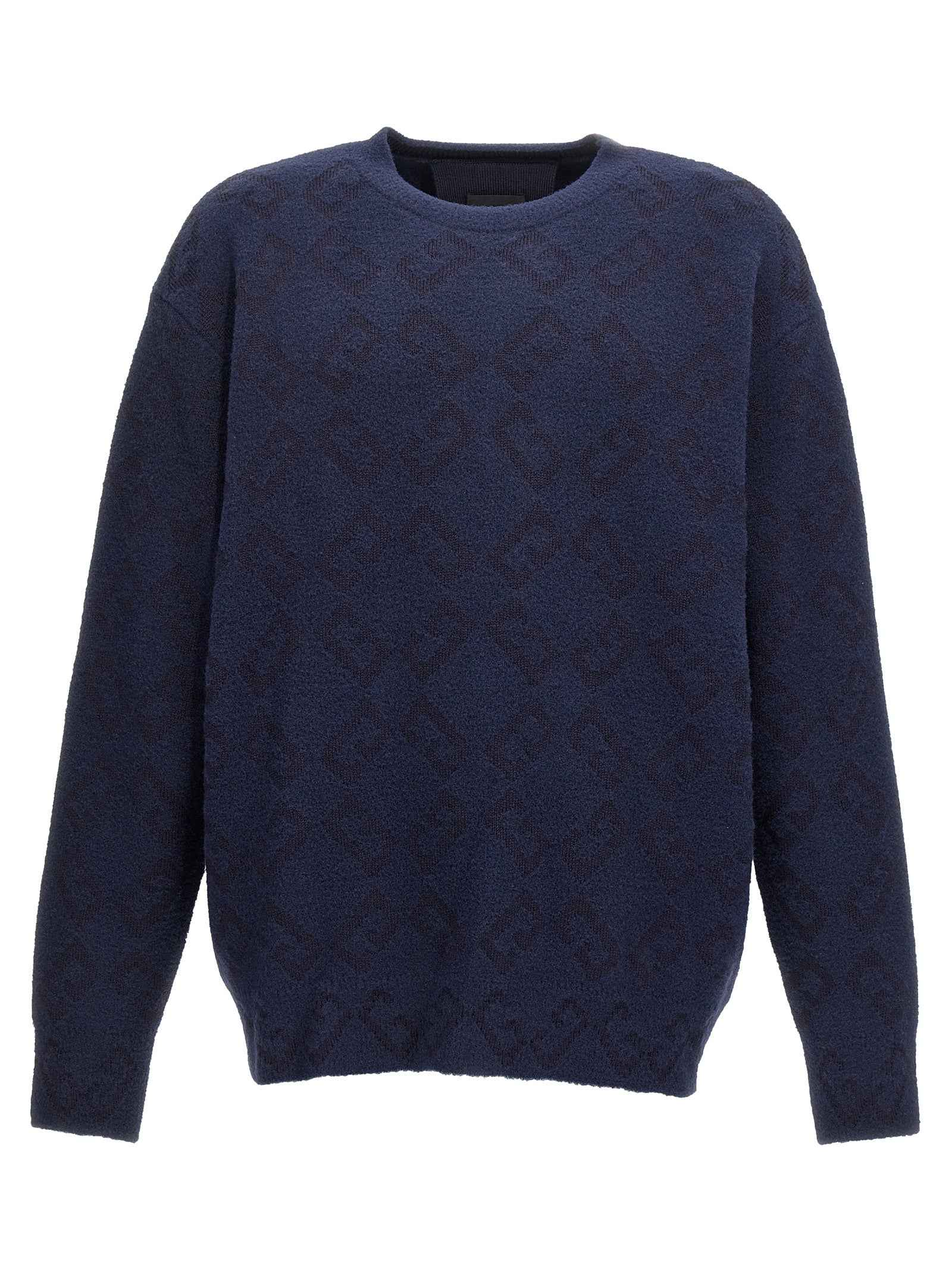 Givenchy Blue Wool Cardigan